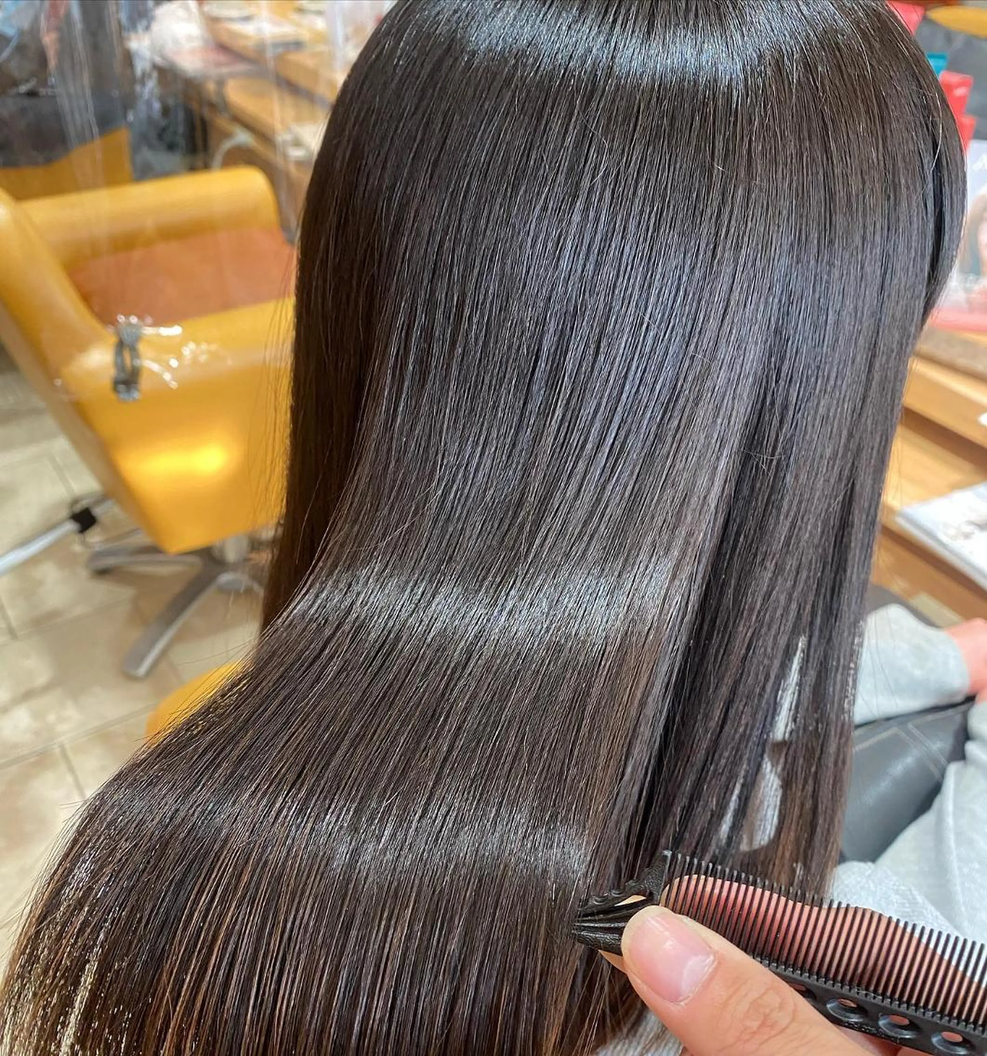 カラー 髪質改善 酸性ストレート 長谷川 智也/ディレクターのヘアスタイル