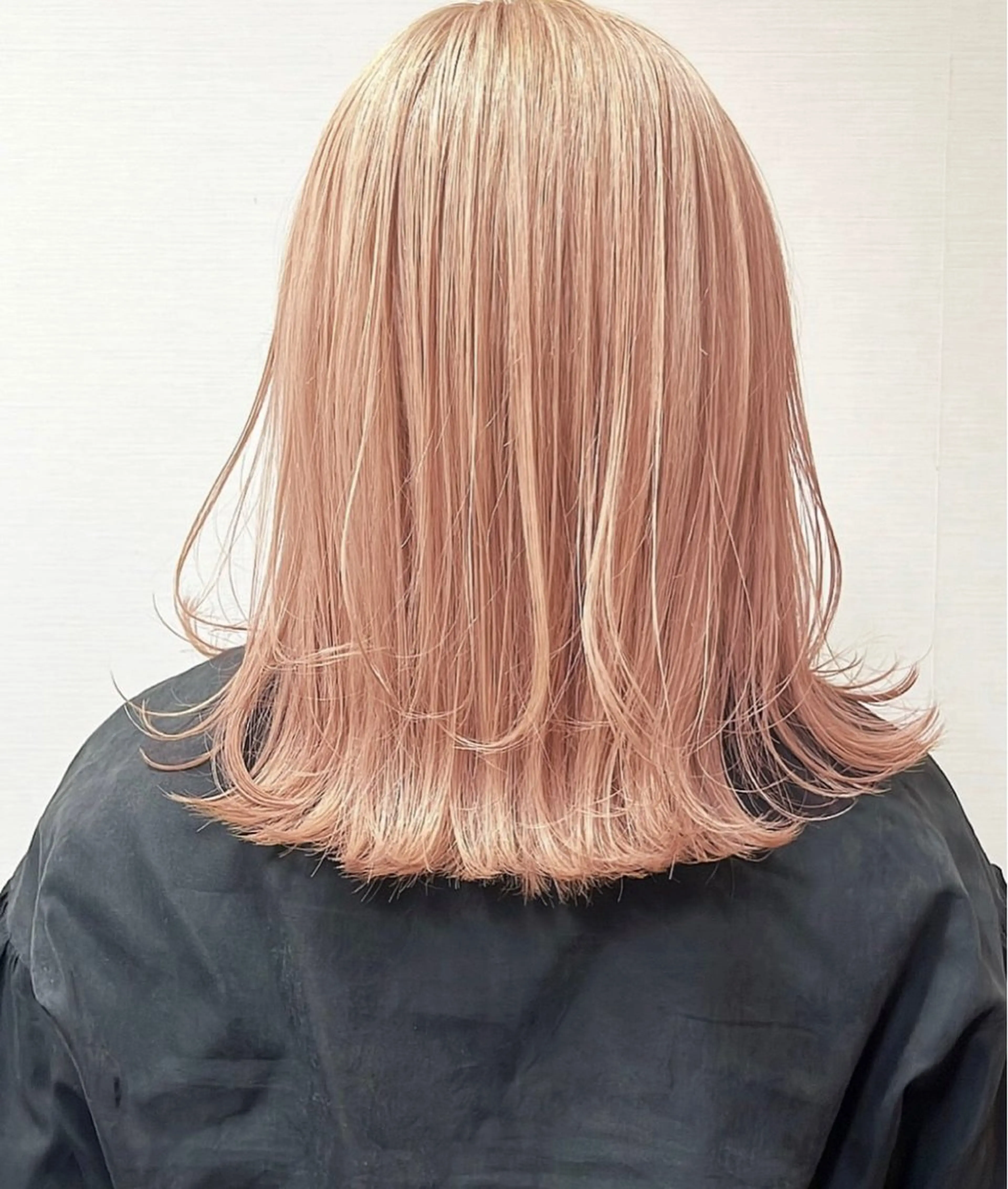 セミロング カラー カット ヘアカラー スタジオノル パーマ🌀あやなのヘアスタイル