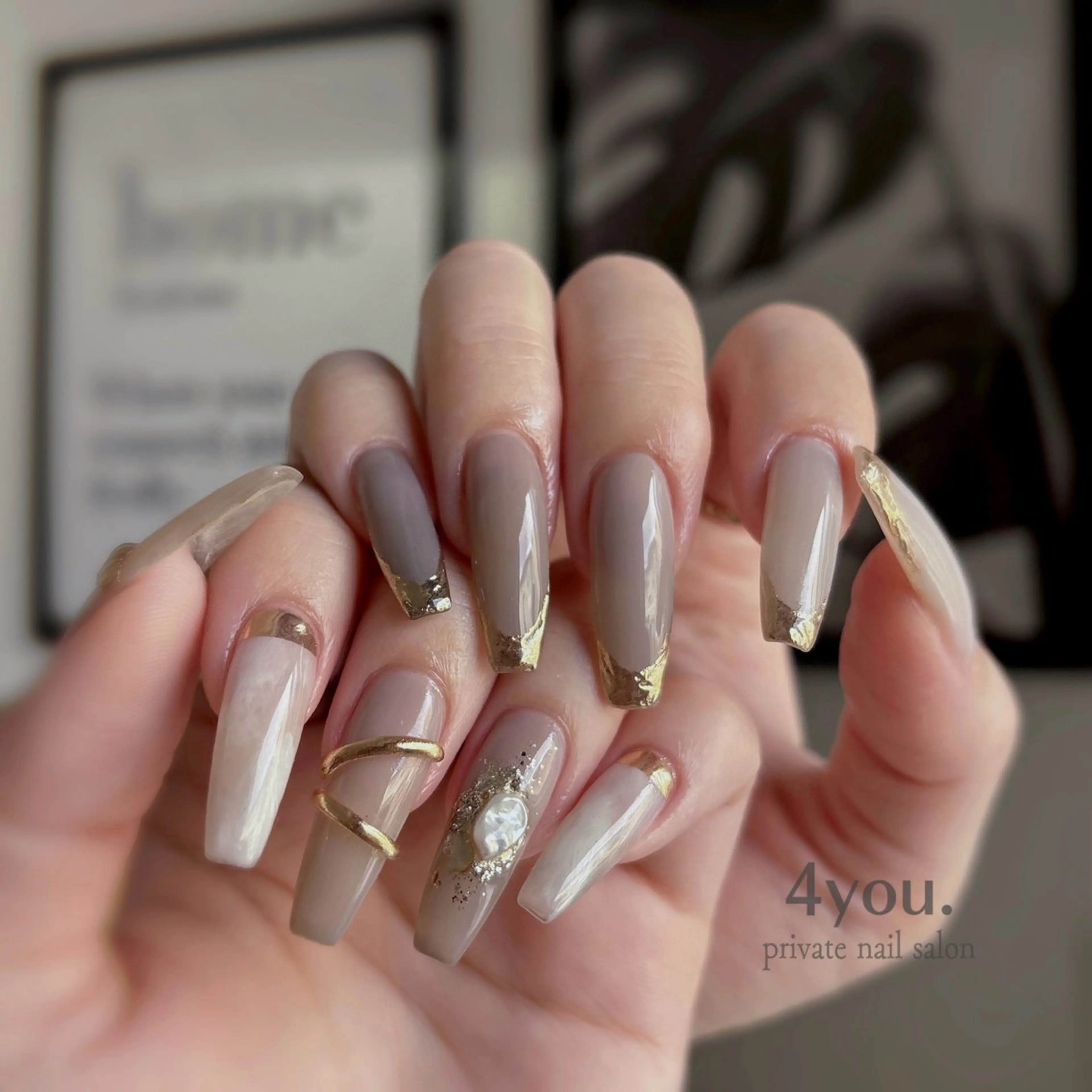 ネイル nail salon ４ｙｏｕ．のネイルデザイン