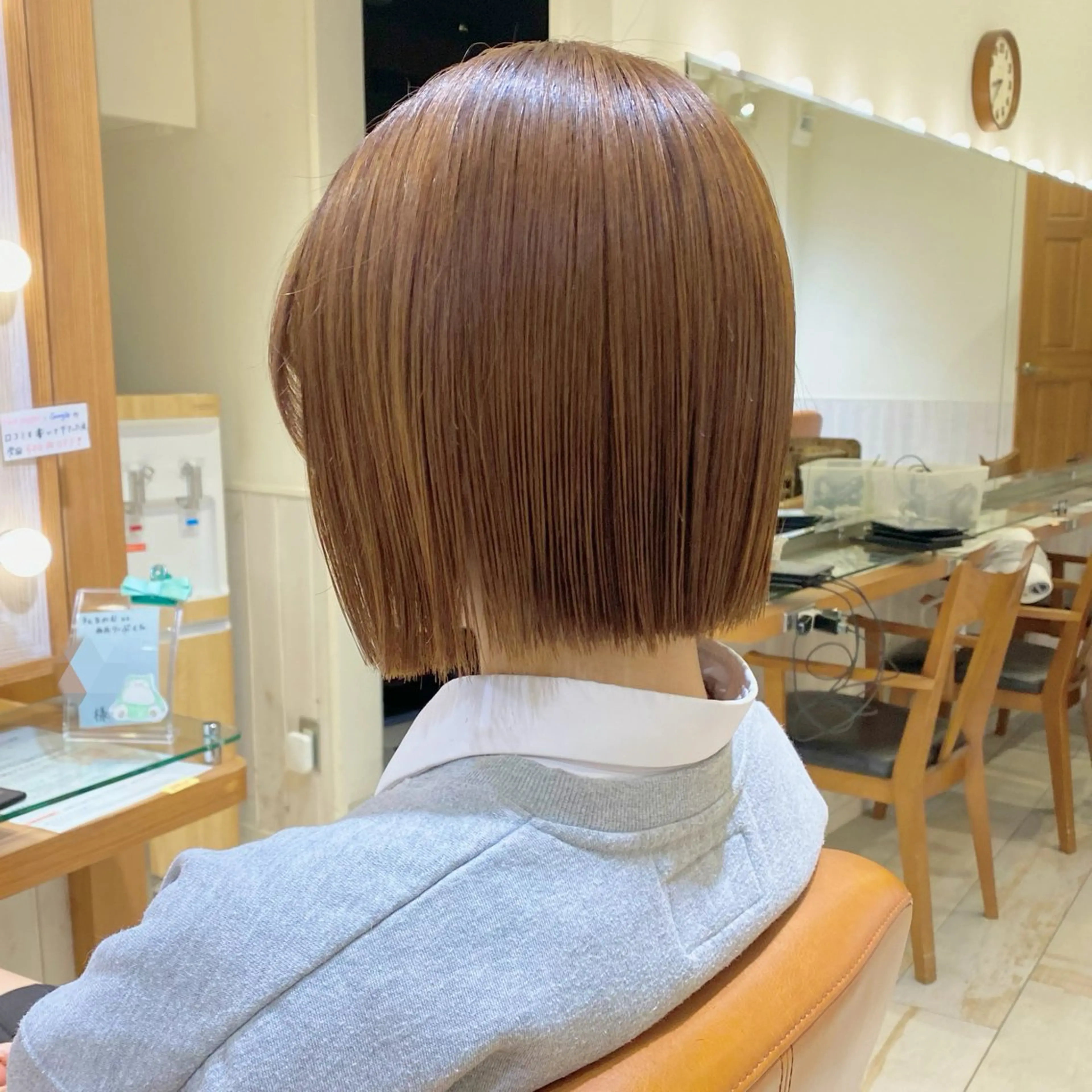 ショート ボブ 🌸小島友梨香🌸 ブリーチカラーのヘアスタイル