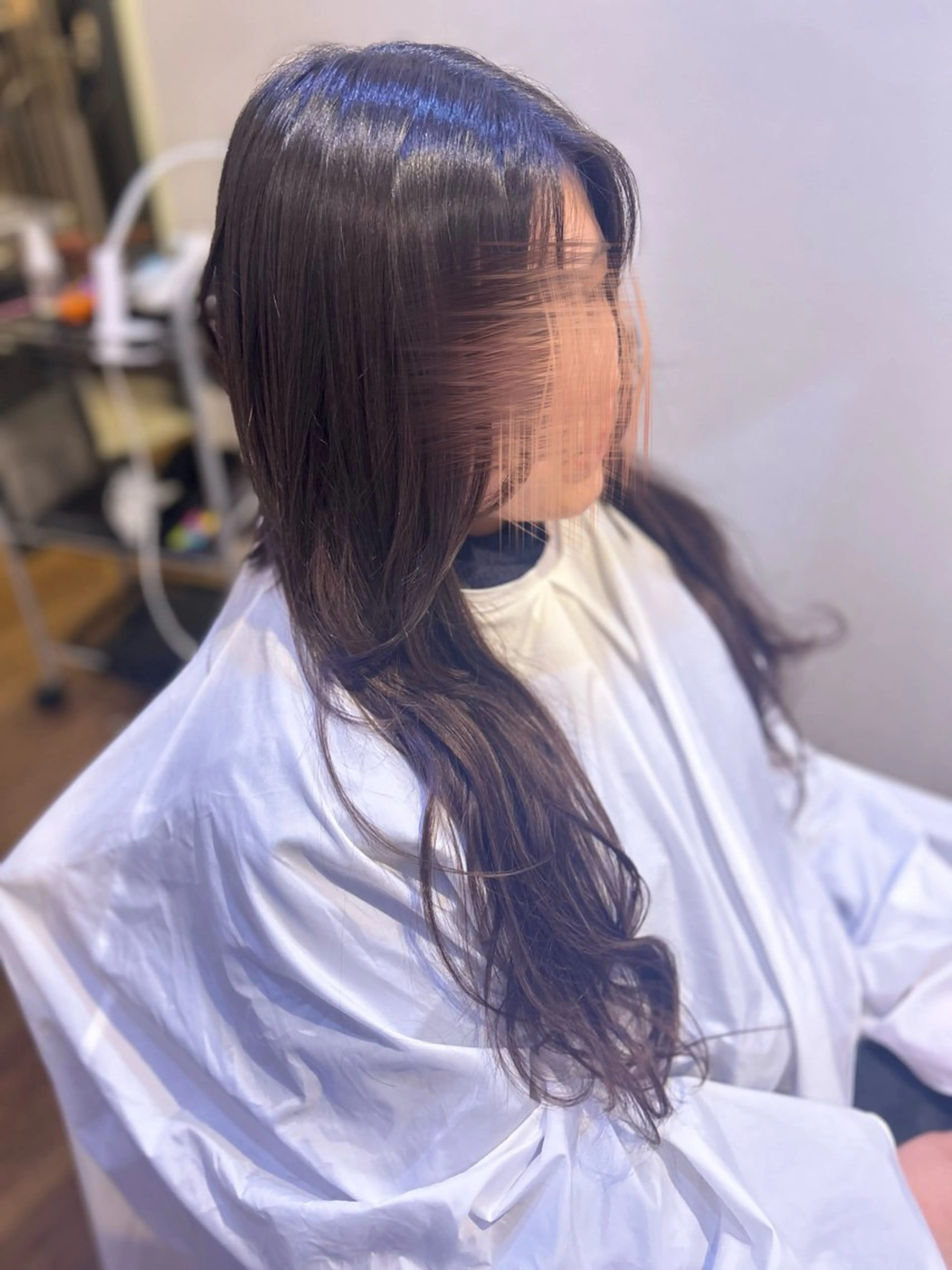 カット ヘアカラー エクステ 尾崎 恭子のヘアスタイル