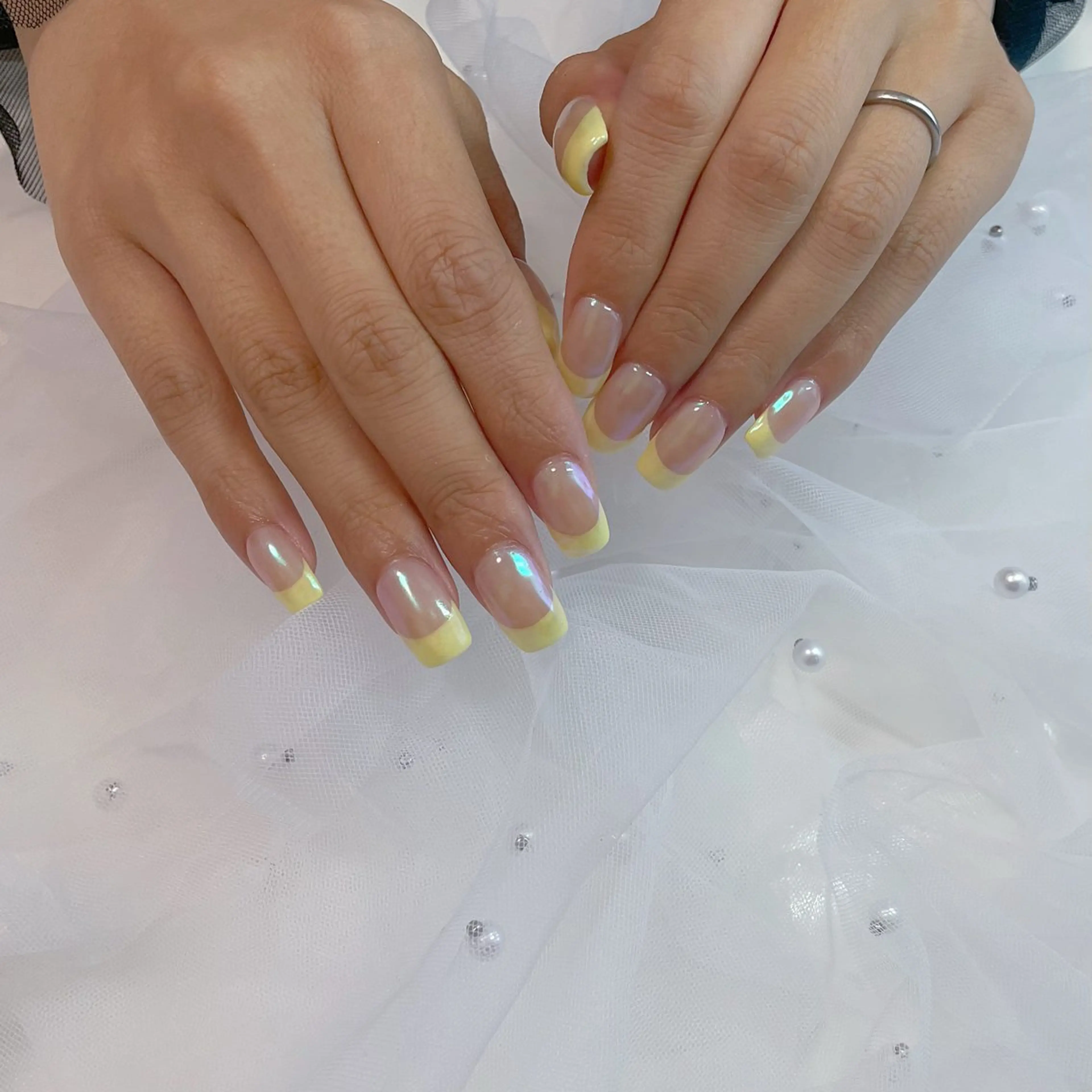 ネイル オーロラネイル nailroom yuのネイルデザイン