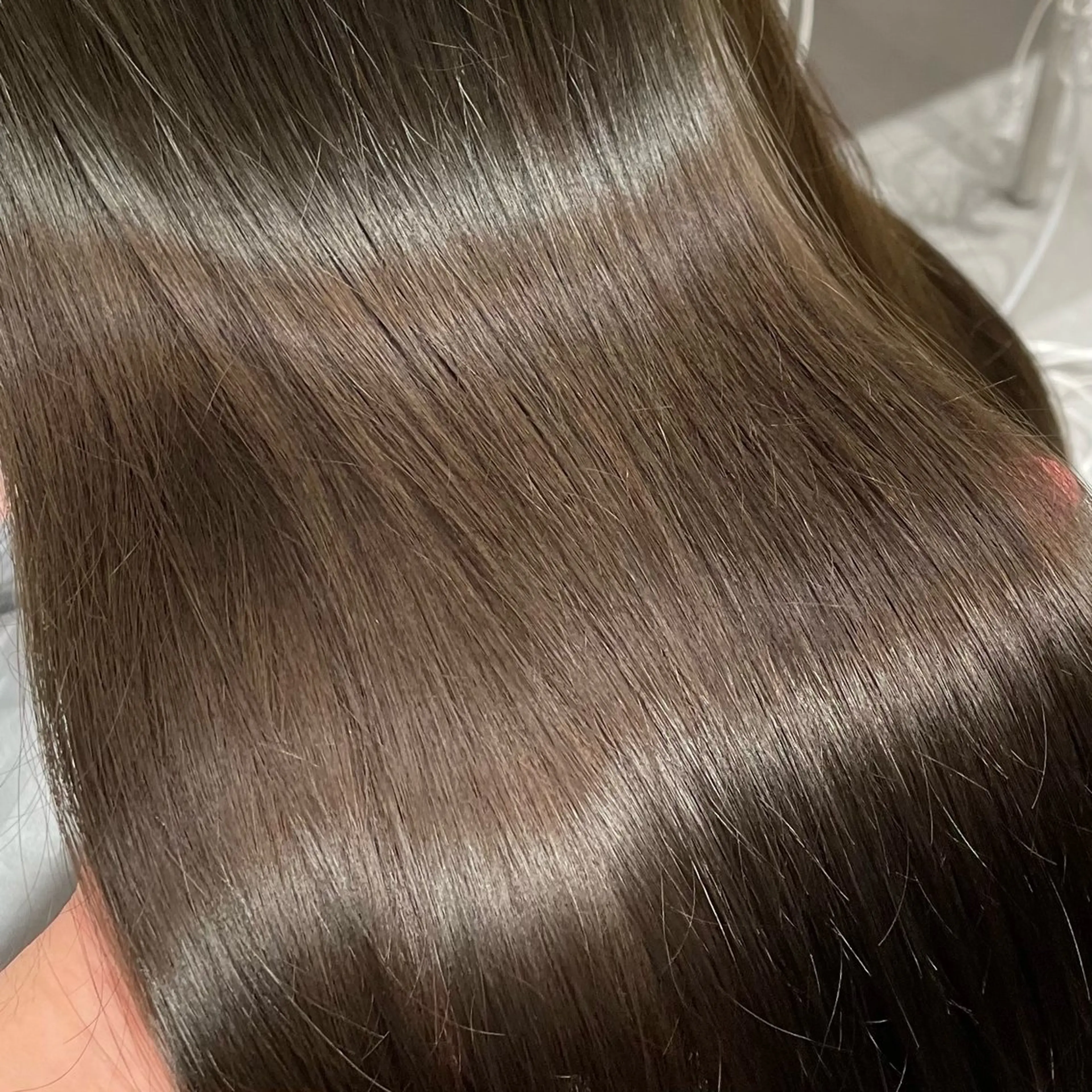 ロング カラー ベージュカラー オリーブベージュ ヘアカラー トリートメント 🇰🇷韓国風くびれ ヘア🇰🇷中村優大のヘアスタイル