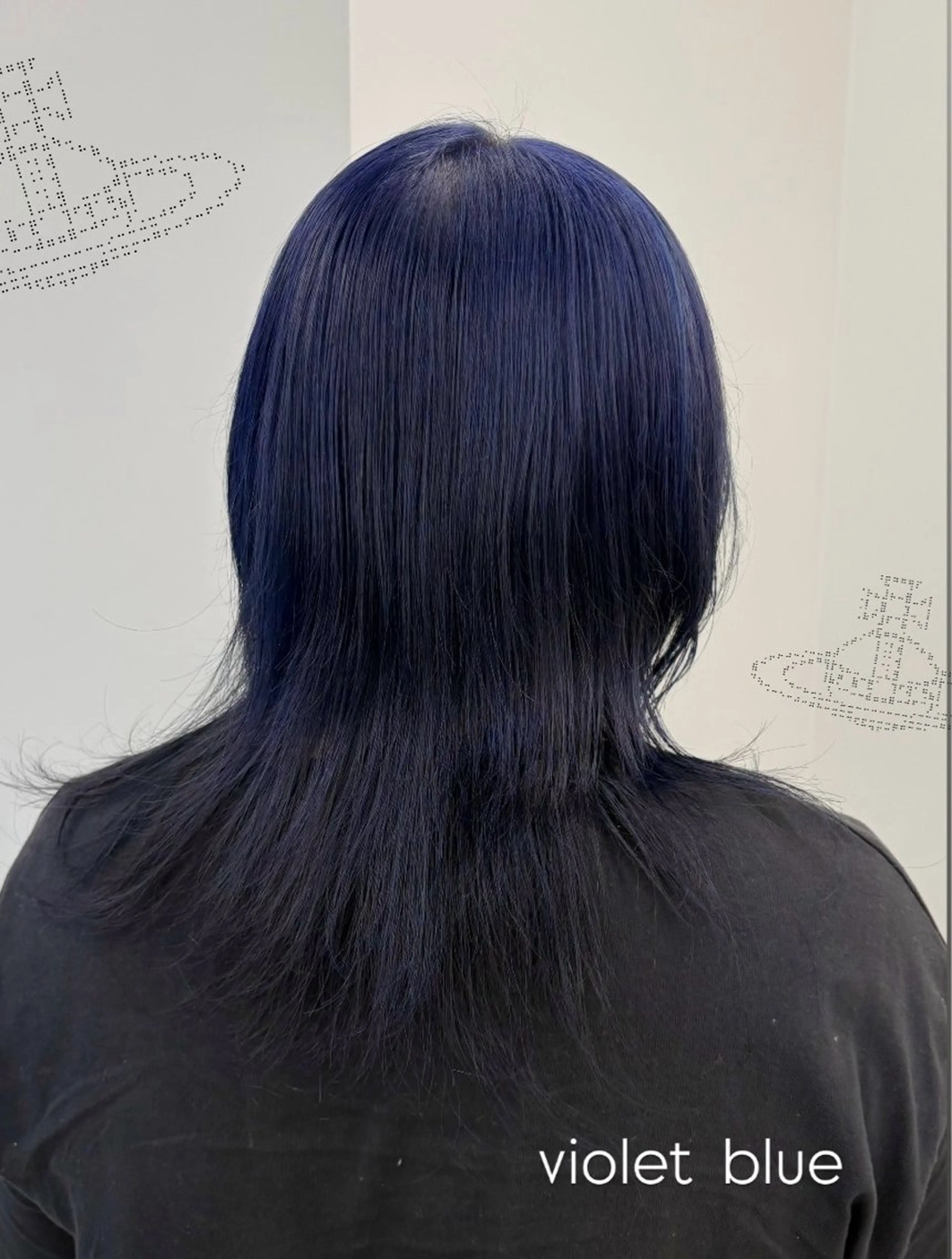 ロング カラー ハイトーンカラー ウルフカット 【sica】 チナのヘアスタイル