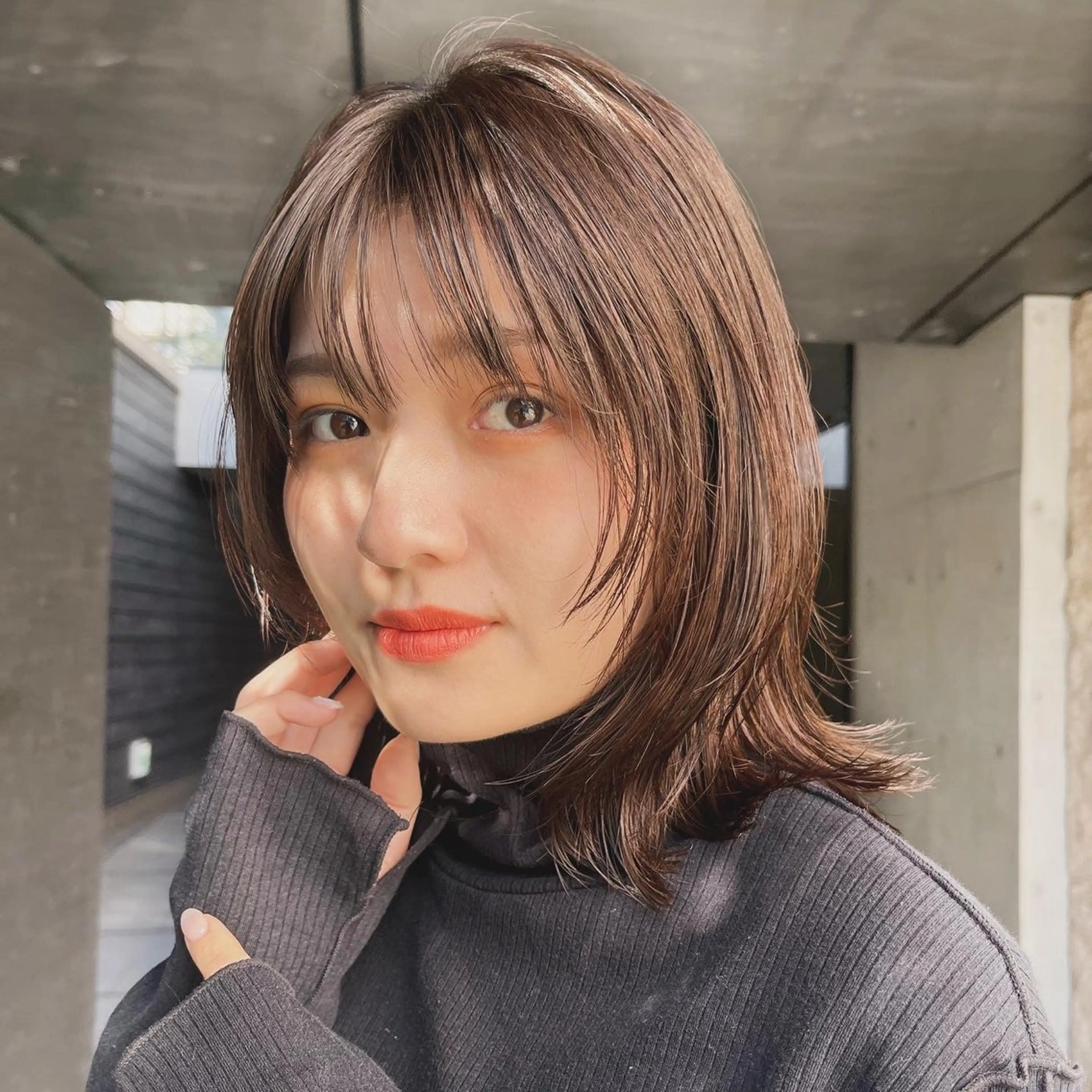 💫リピーター様限定💫　似合わせ顔まわりカット➕透明感カラー➕うる艶3ステップトリートメント🪄♡の写真