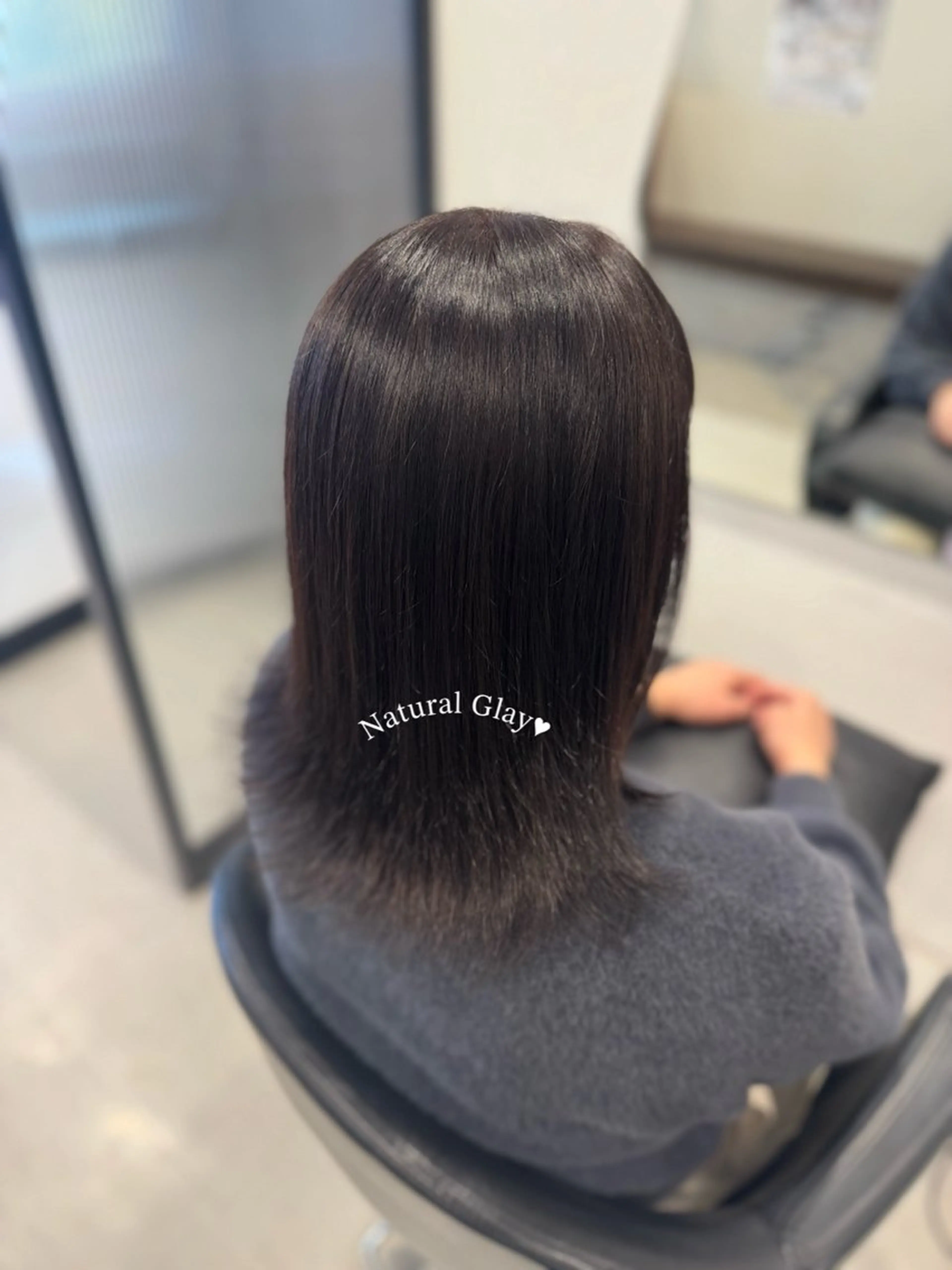 セミロング カラー ヘアカラー トリートメント 🤍たむら みなみ 銀座🤍のヘアスタイル