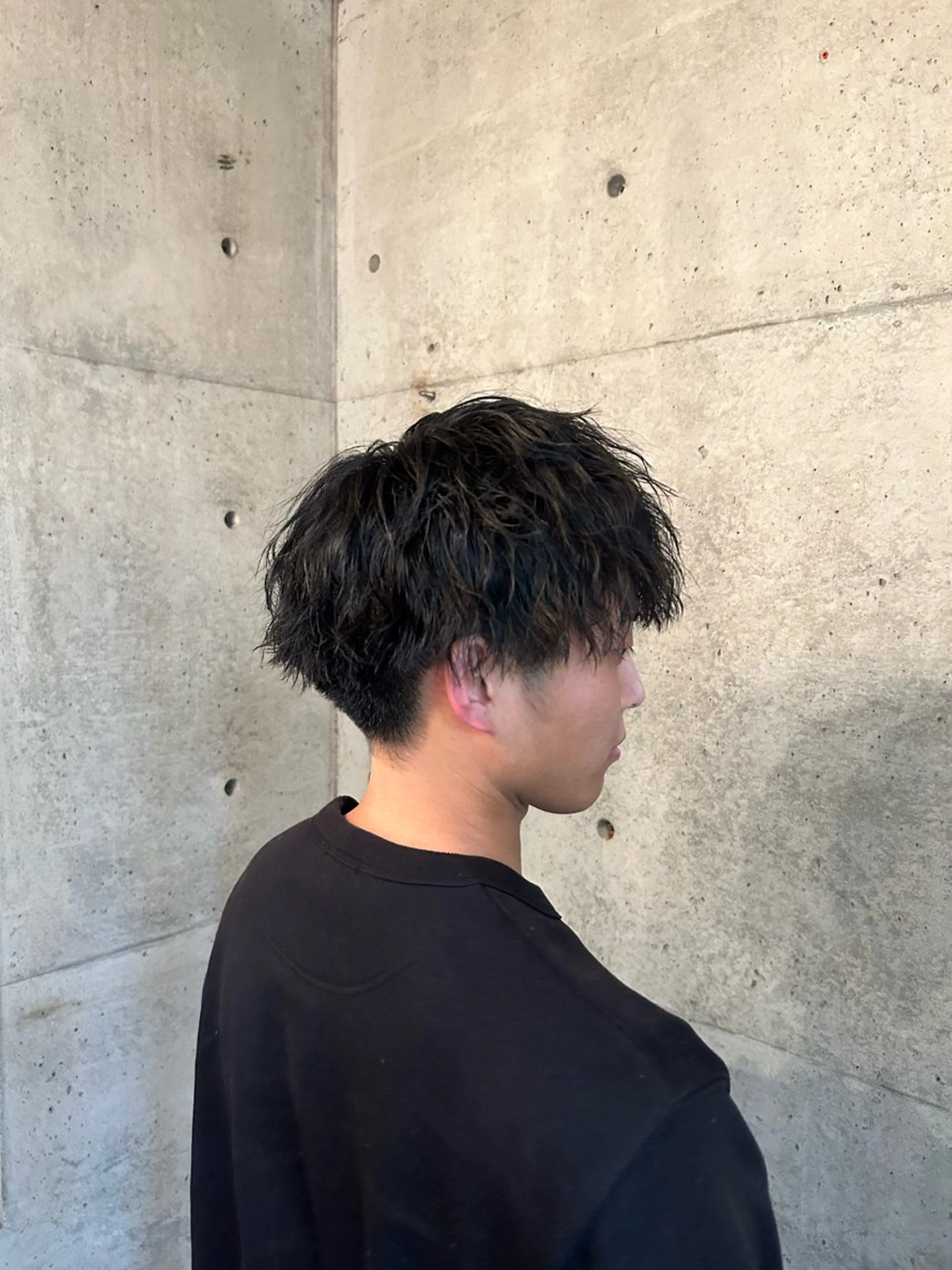 パーマ メンズ 鈴木 愛菜のヘアスタイル