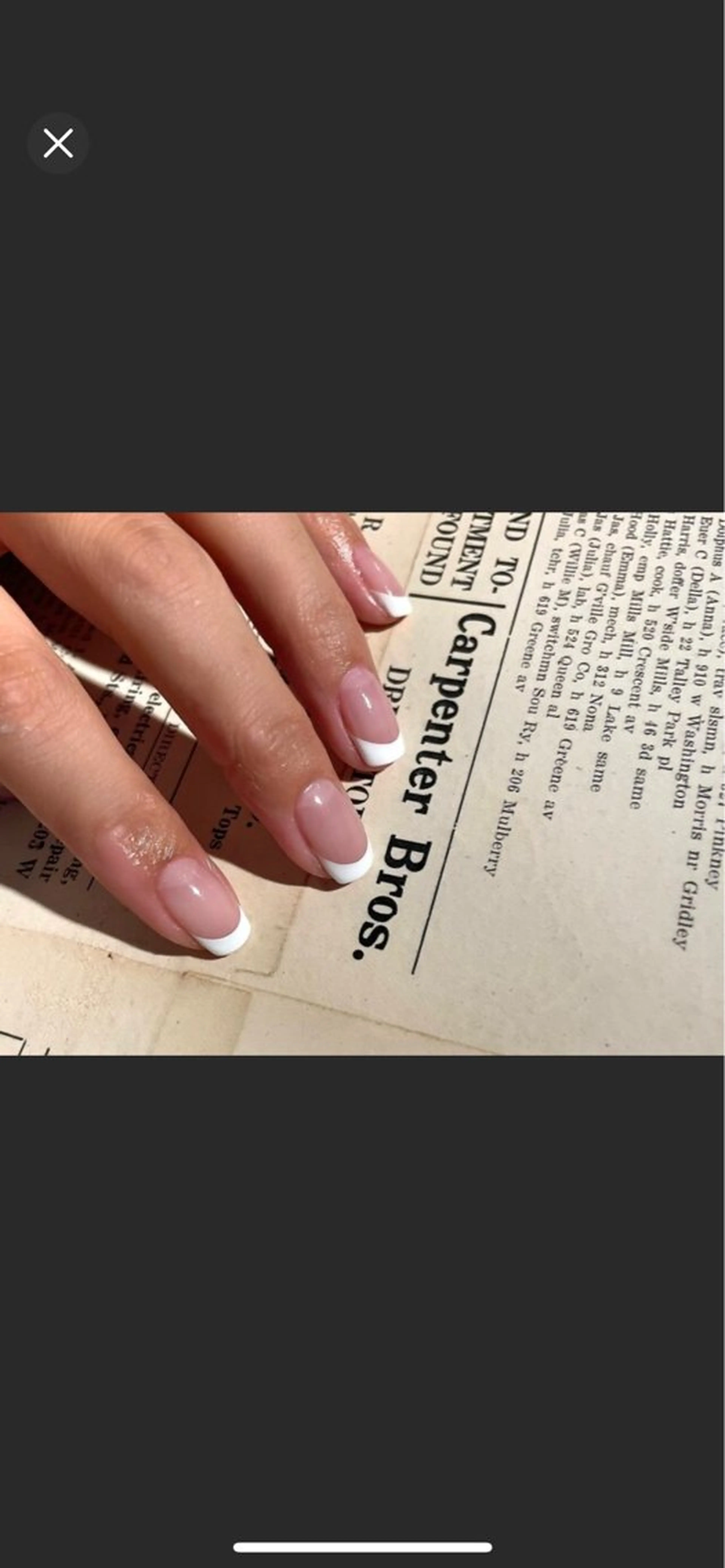 ネイル クリアネイル フレンチネイル maxkelly チロルのネイルデザイン