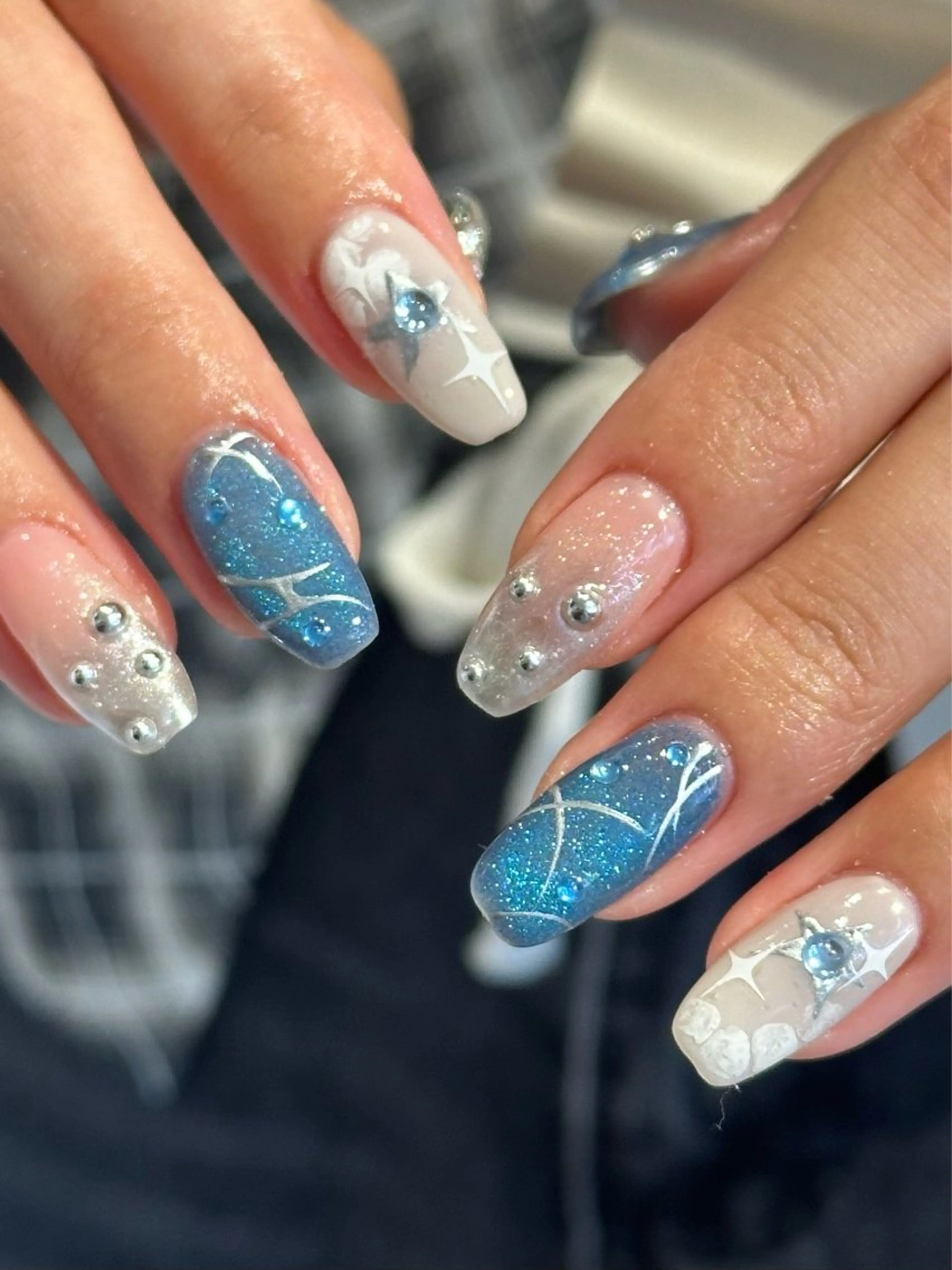 ネイル ハイトーン特化 pepe🎀のヘアスタイル