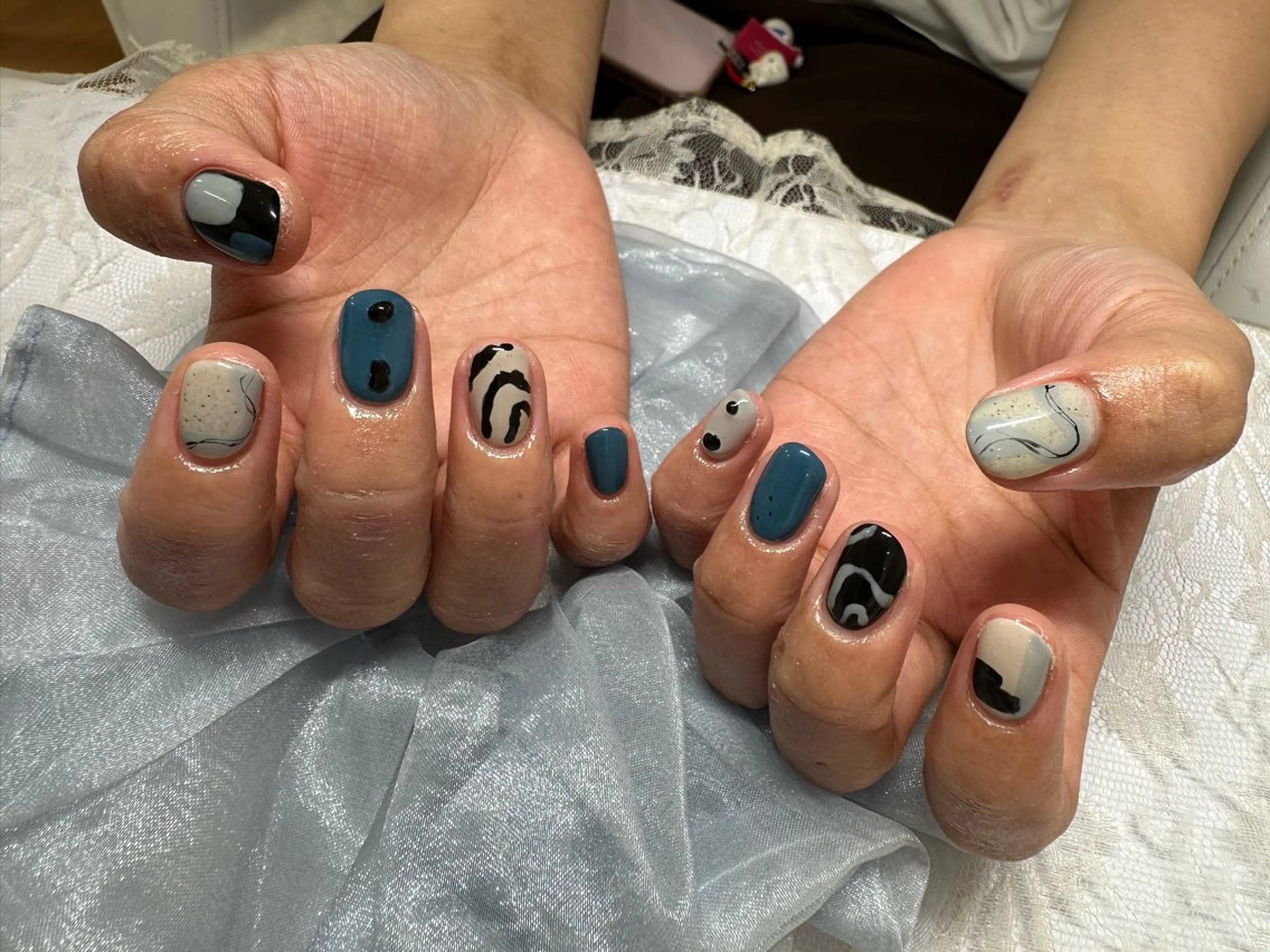 ネイル ハンドネイル AOAQUA SHIORIのネイルデザイン