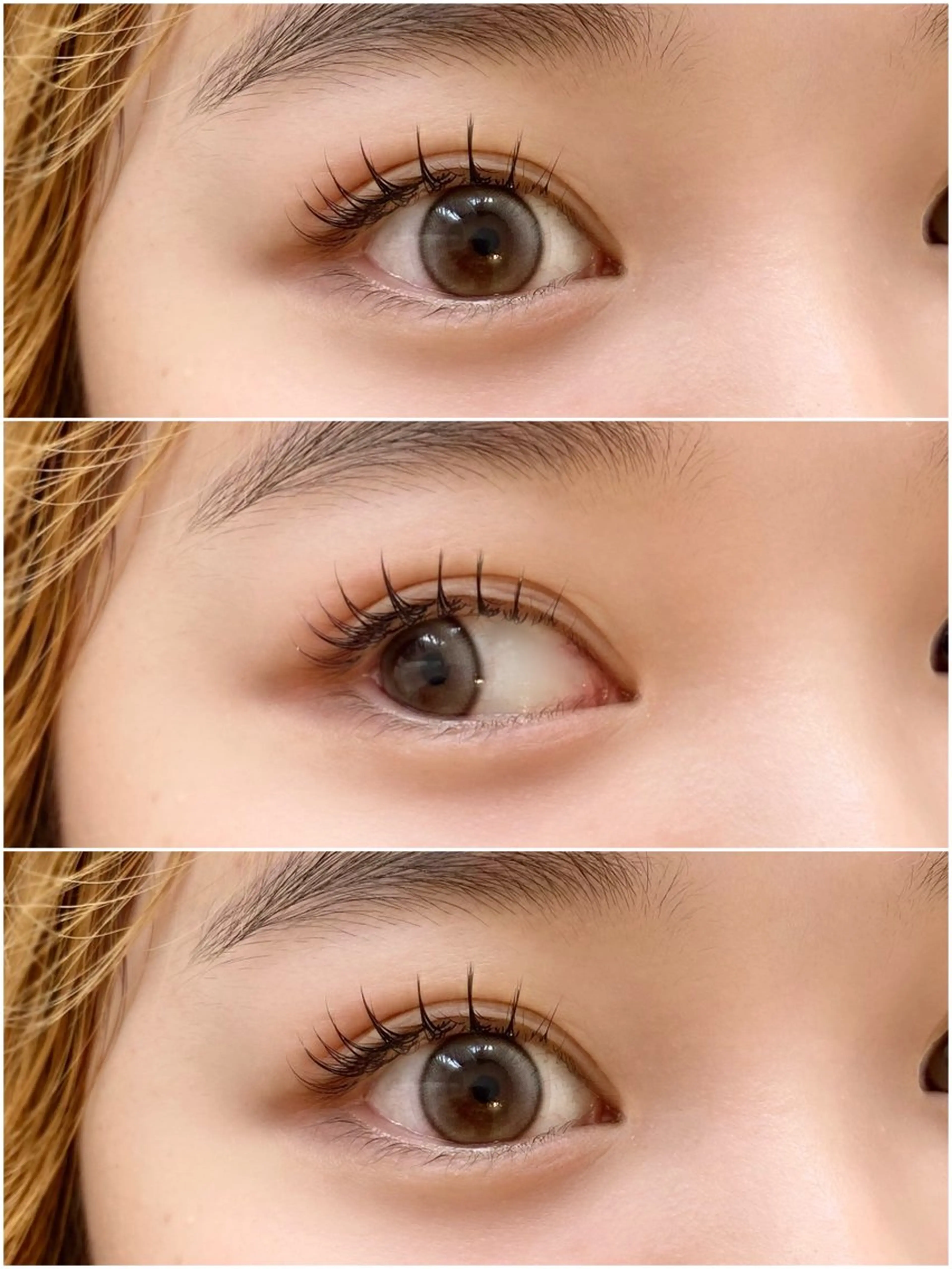 マツエク・マツパ キュート ナチュラル PLATINUM DOLL ERIのマツエク・マツパデザイン