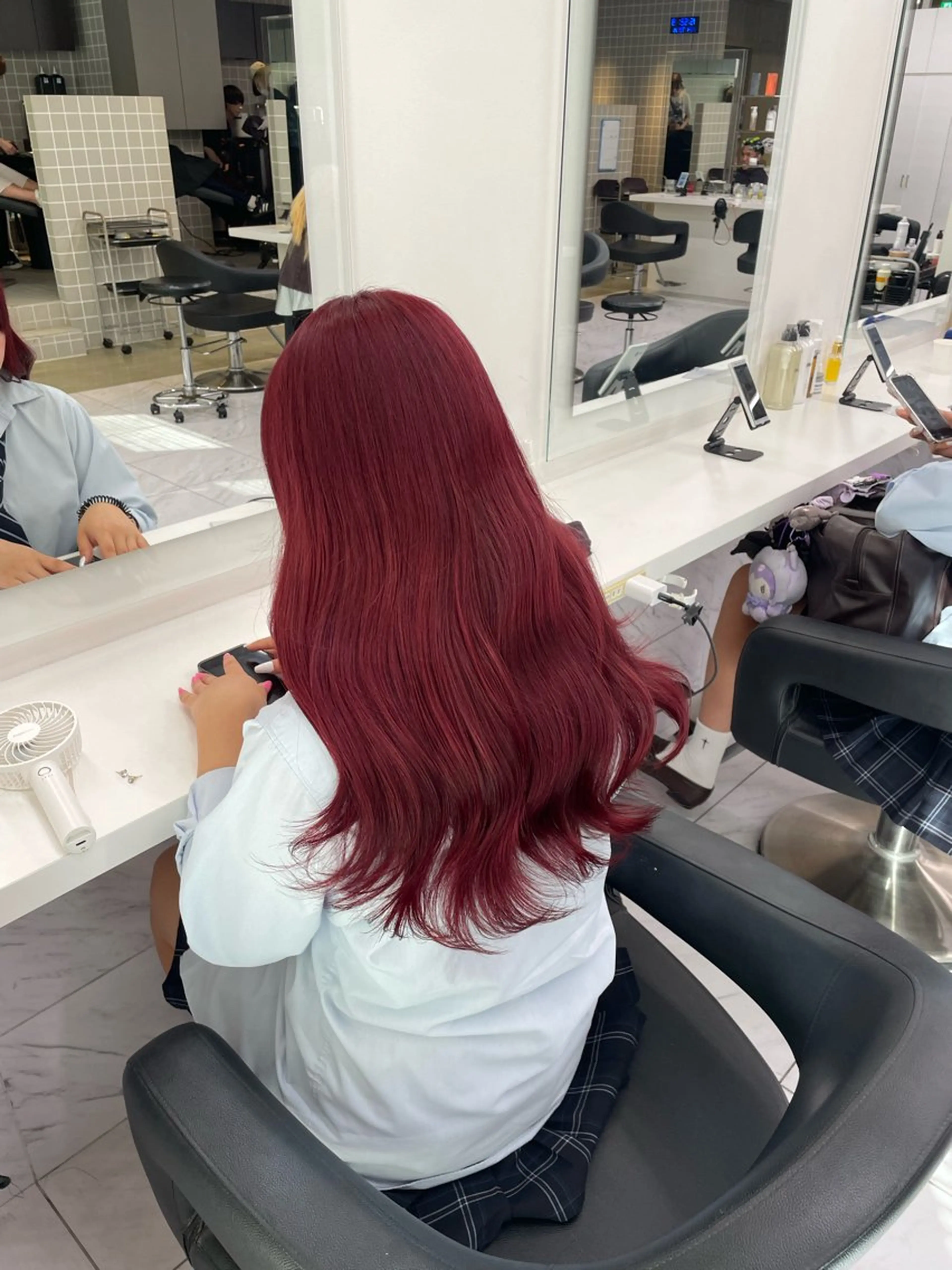 ロング カラー ヘアアレンジ ヘアカラー トリートメント ヘアセット 💗横浜美容室 💗HARUNAのヘアスタイル