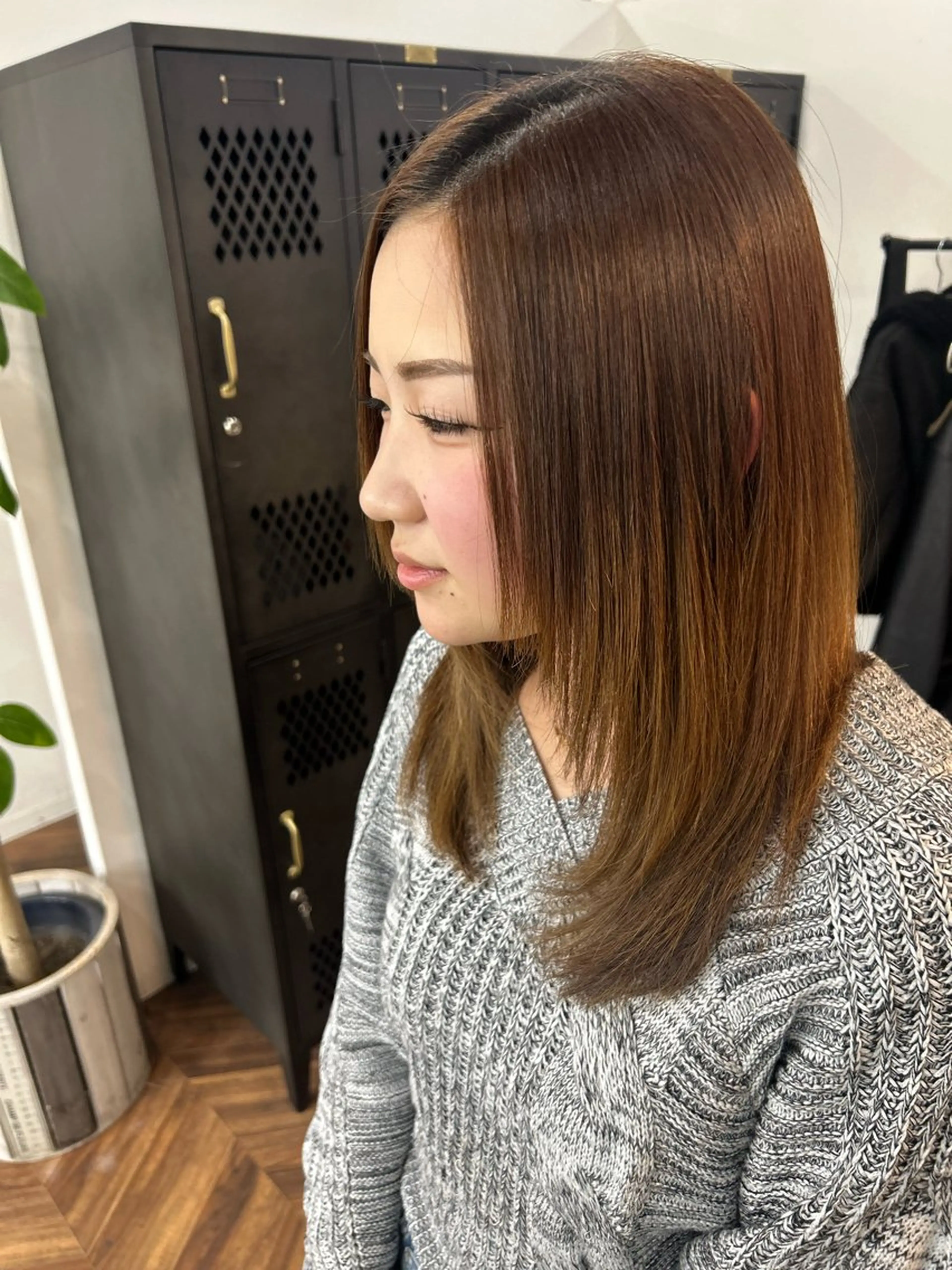 セミロング レイヤーカット 【ALEAP】 sakuraのヘアスタイル