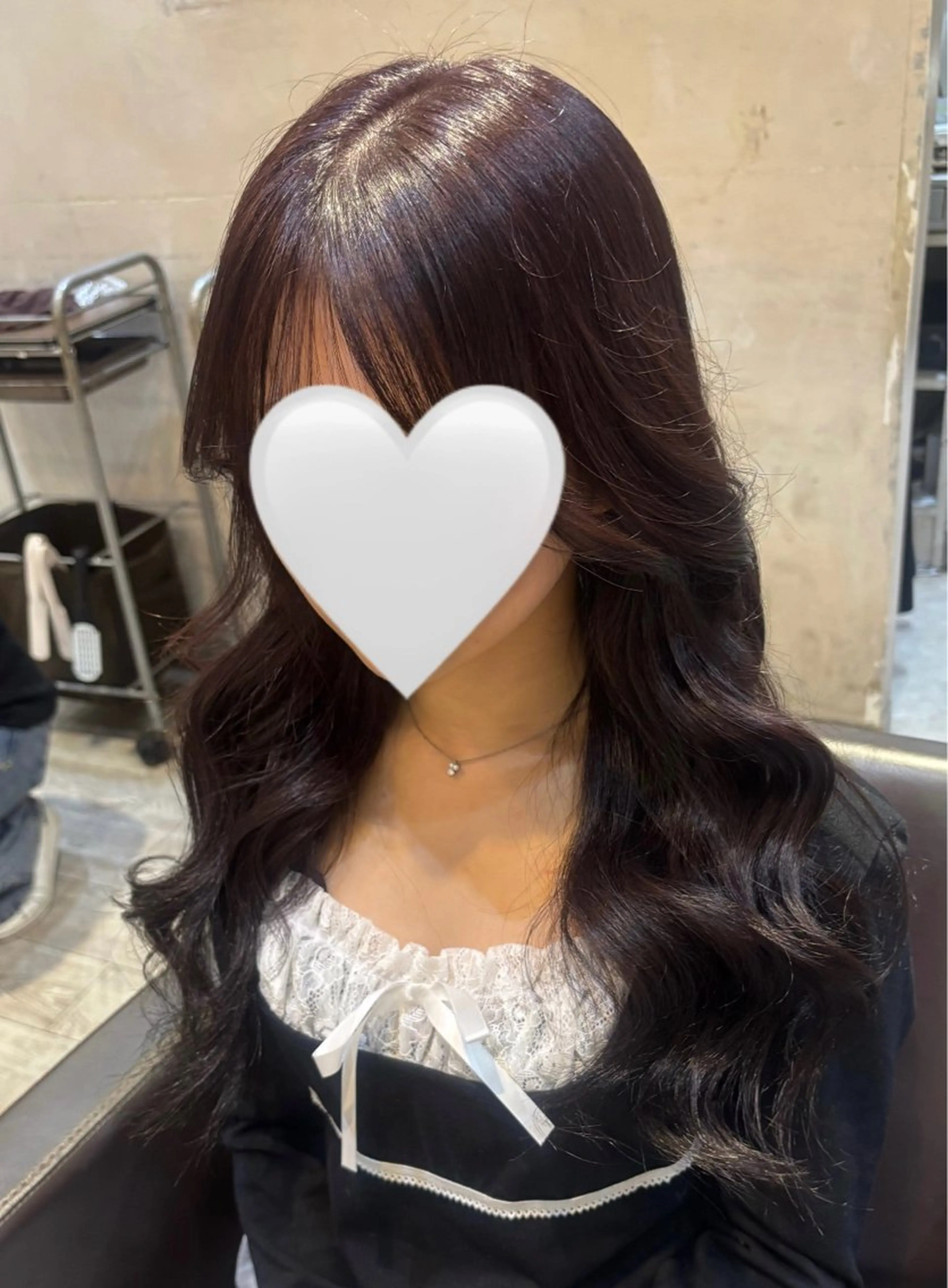 ロング Lutia新宿 ayane◝✩のヘアスタイル