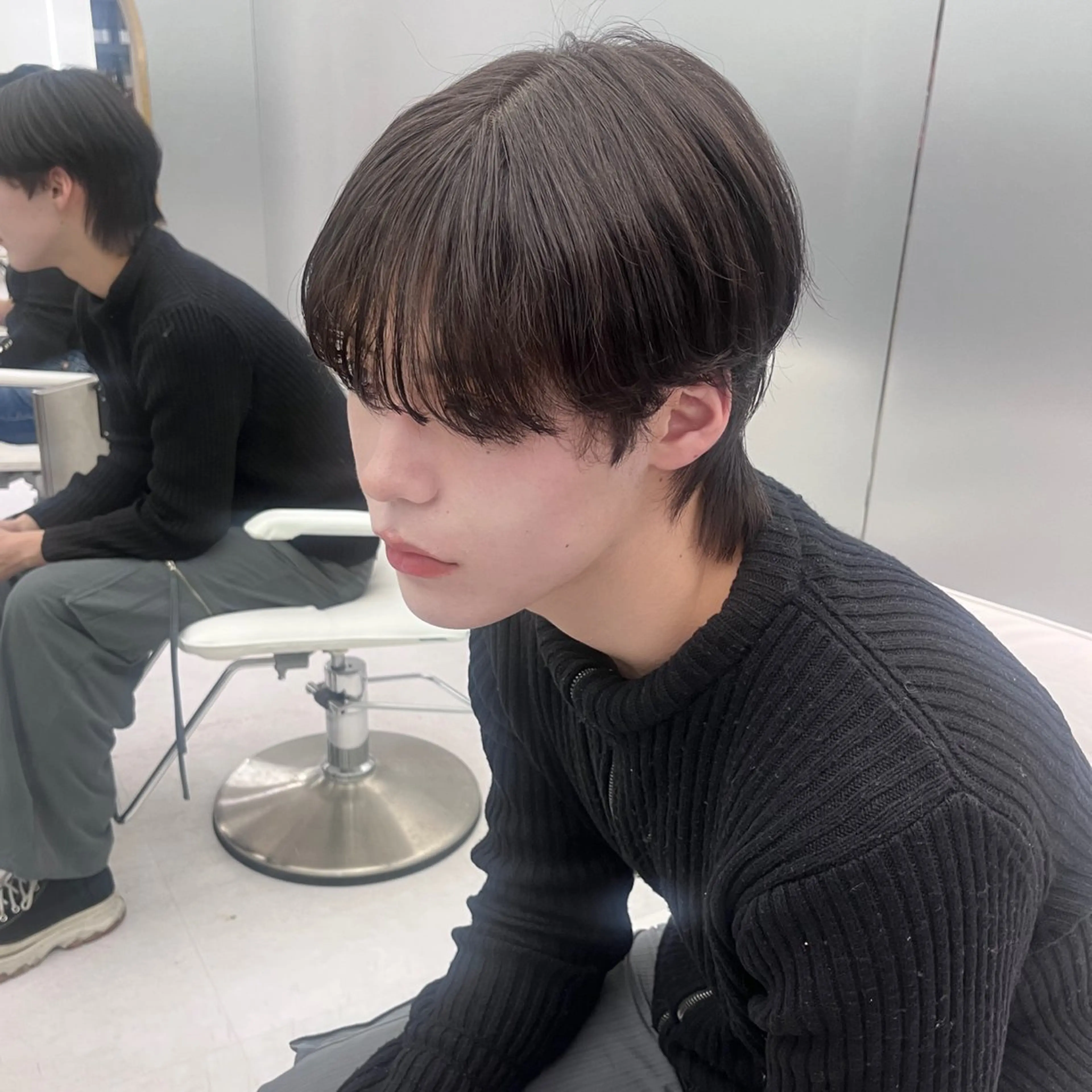 ショート メンズ カット 大阪韓国メンズ特化 LUNAのヘアスタイル