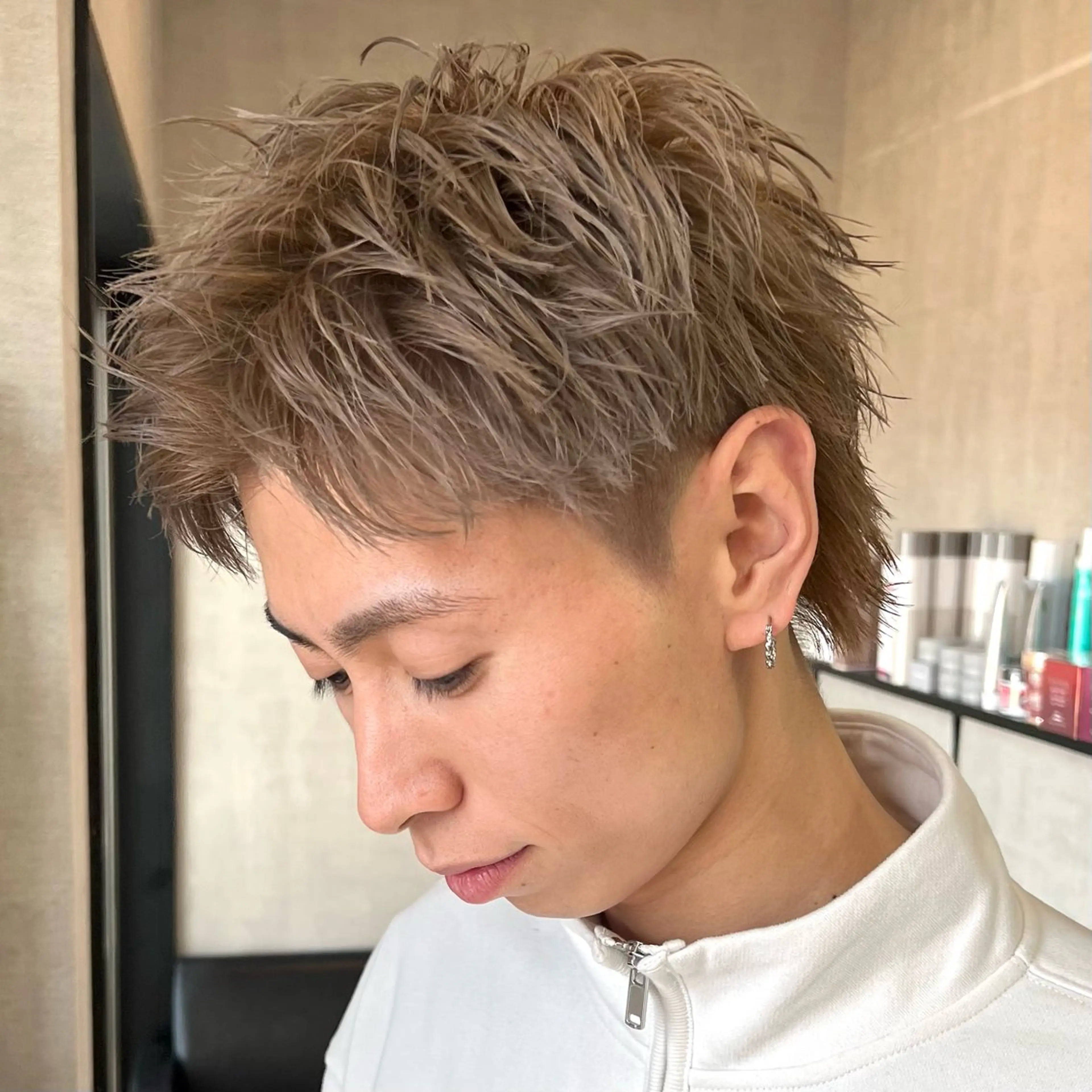 ショート カラー メンズ カット ヘアカラー 💡似合わせのプロ 💡takutoのヘアスタイル