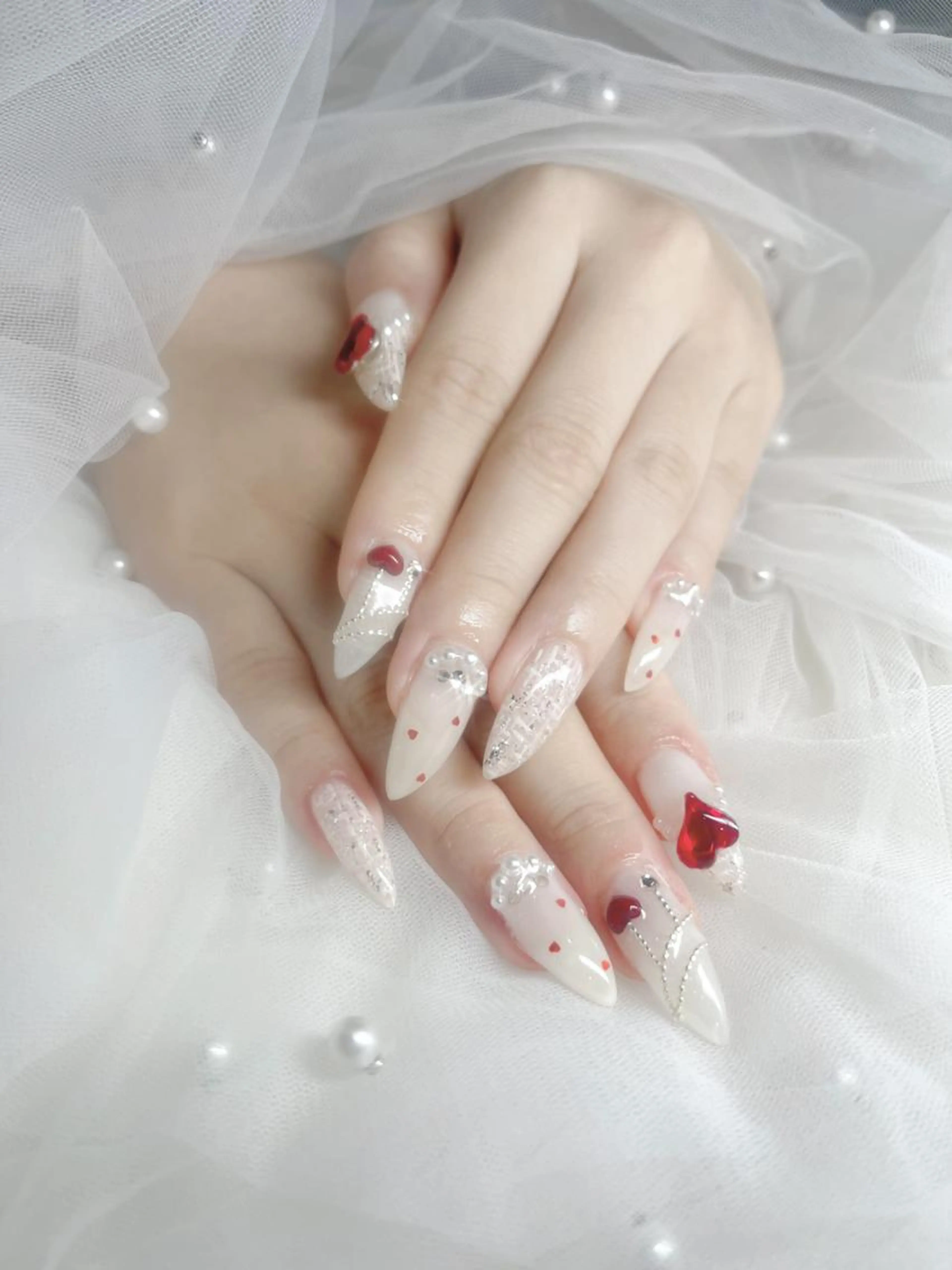 【当日1名様限定🉐】 オフありアートし放題150分💖(長さだしはメニュー追加)持ち込みデザイン🧸の写真