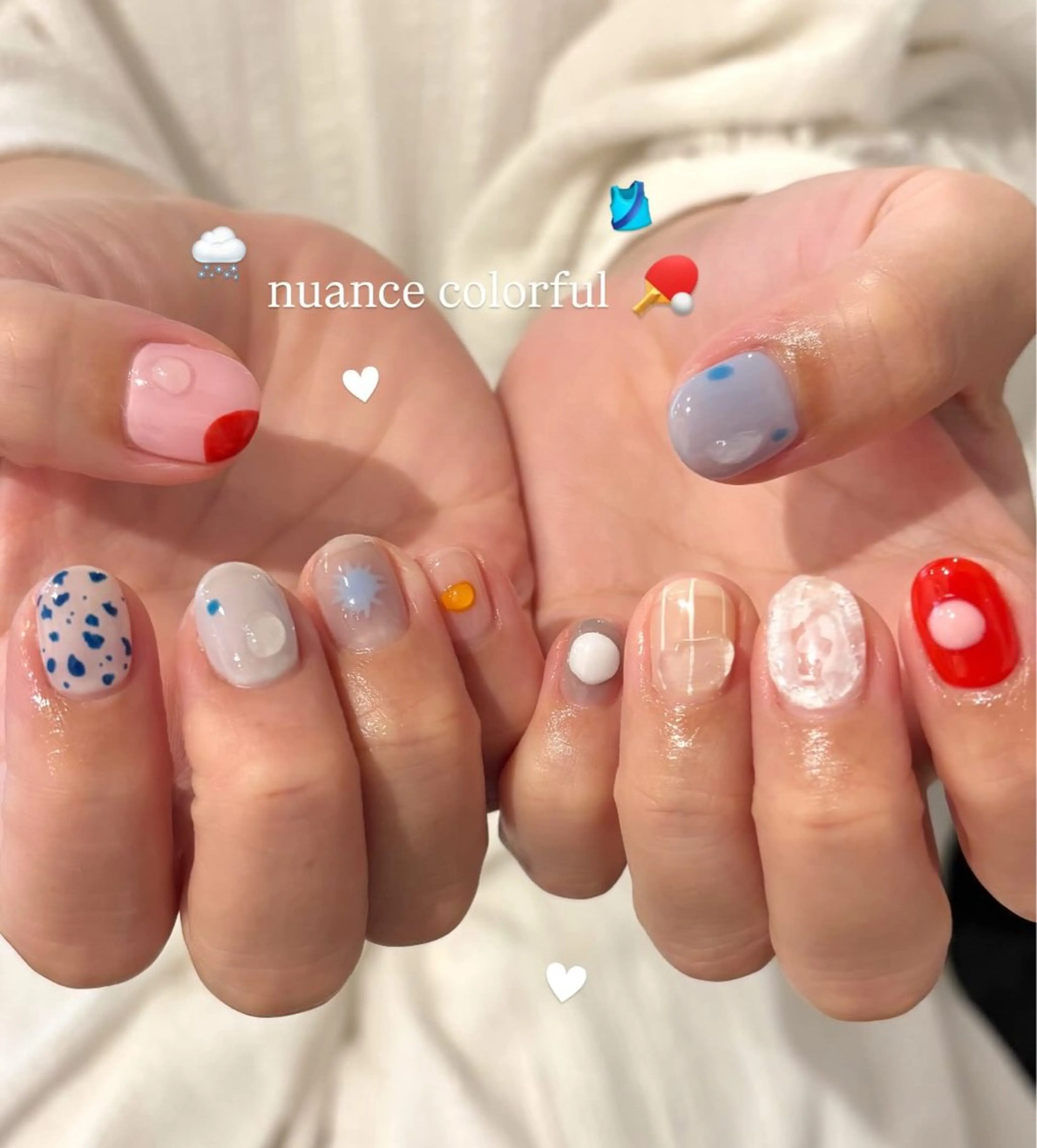 ネイル ニュアンスネイル ハンドネイル Ballie/ Mizukiのネイルデザイン