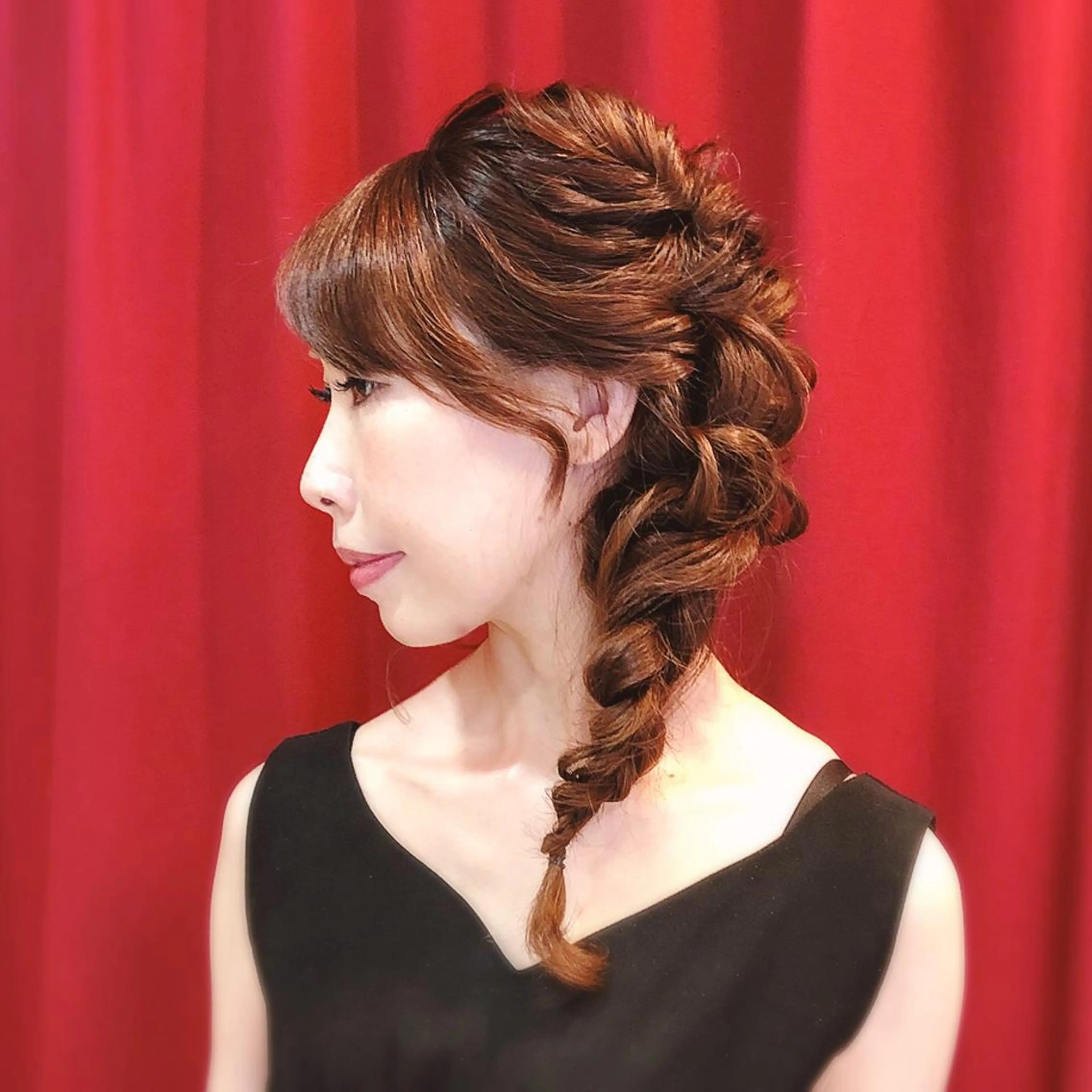 ロング ヘアアレンジ ロング Chardon所属・Chardon✂️ 平田佳奈子💄のヘアスタイル