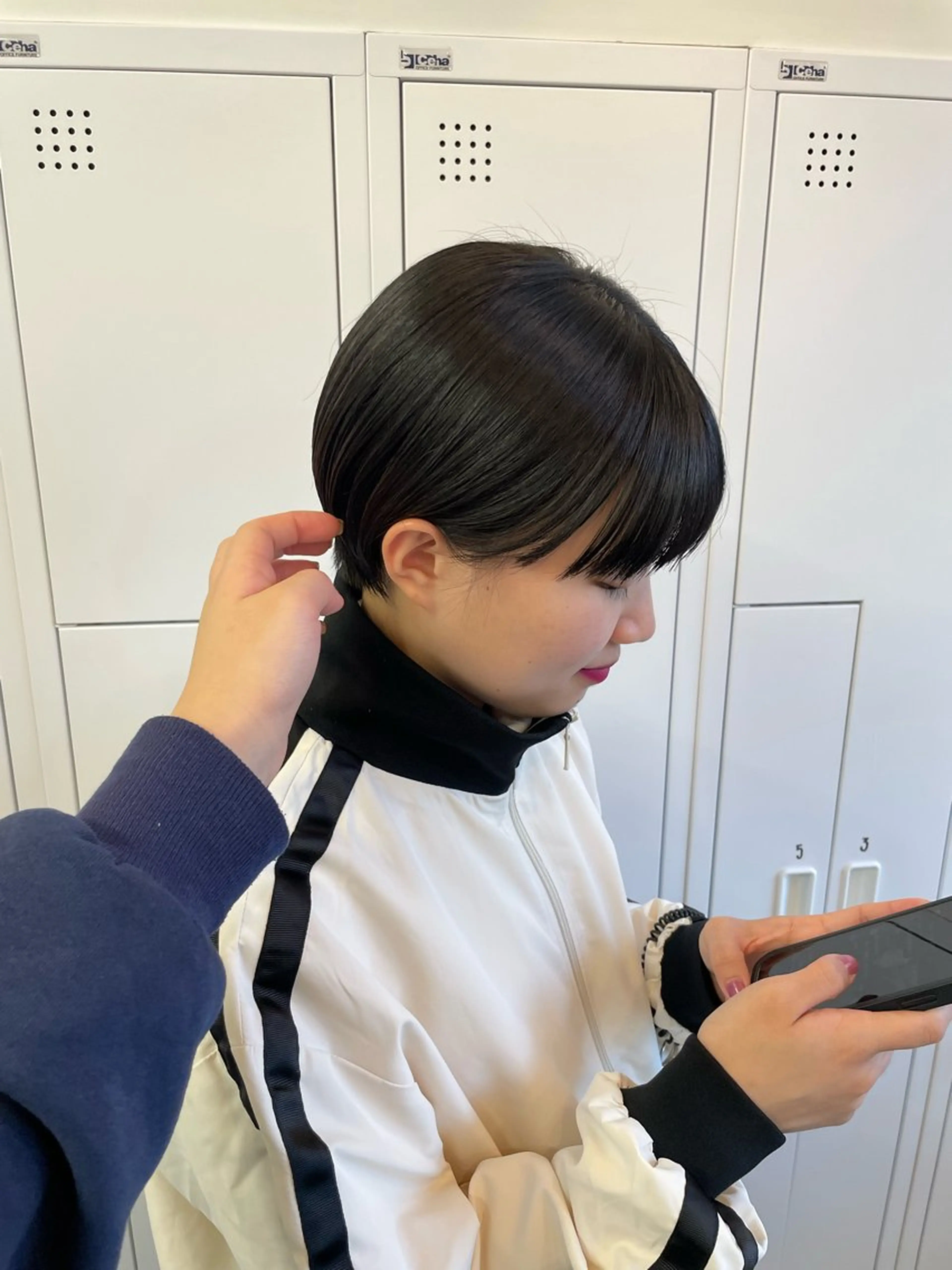 ショート 立野 莉央のヘアスタイル