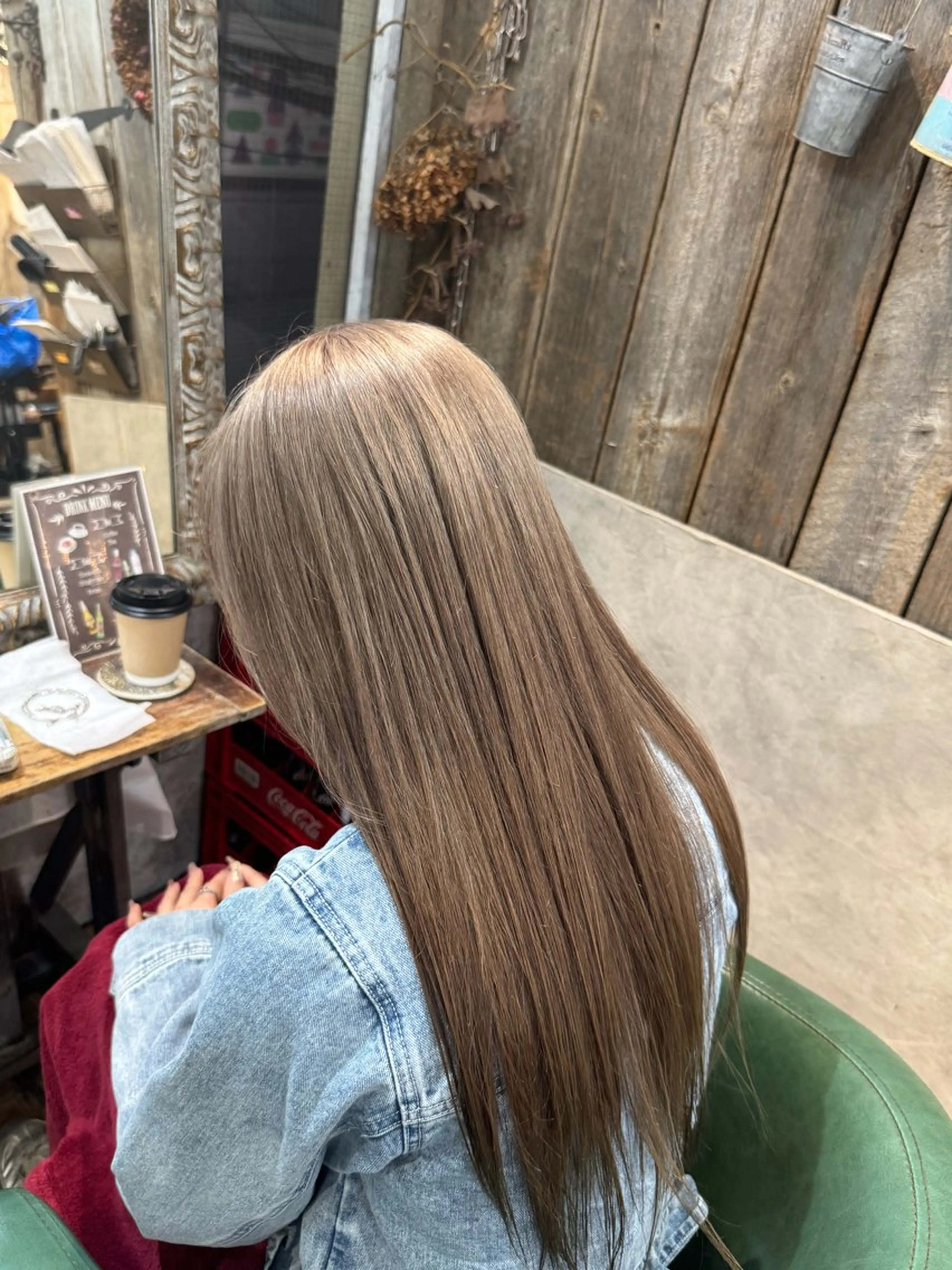 ロング ヘアカラー トリートメント 髪質改善カラー /高山奈夕のヘアスタイル