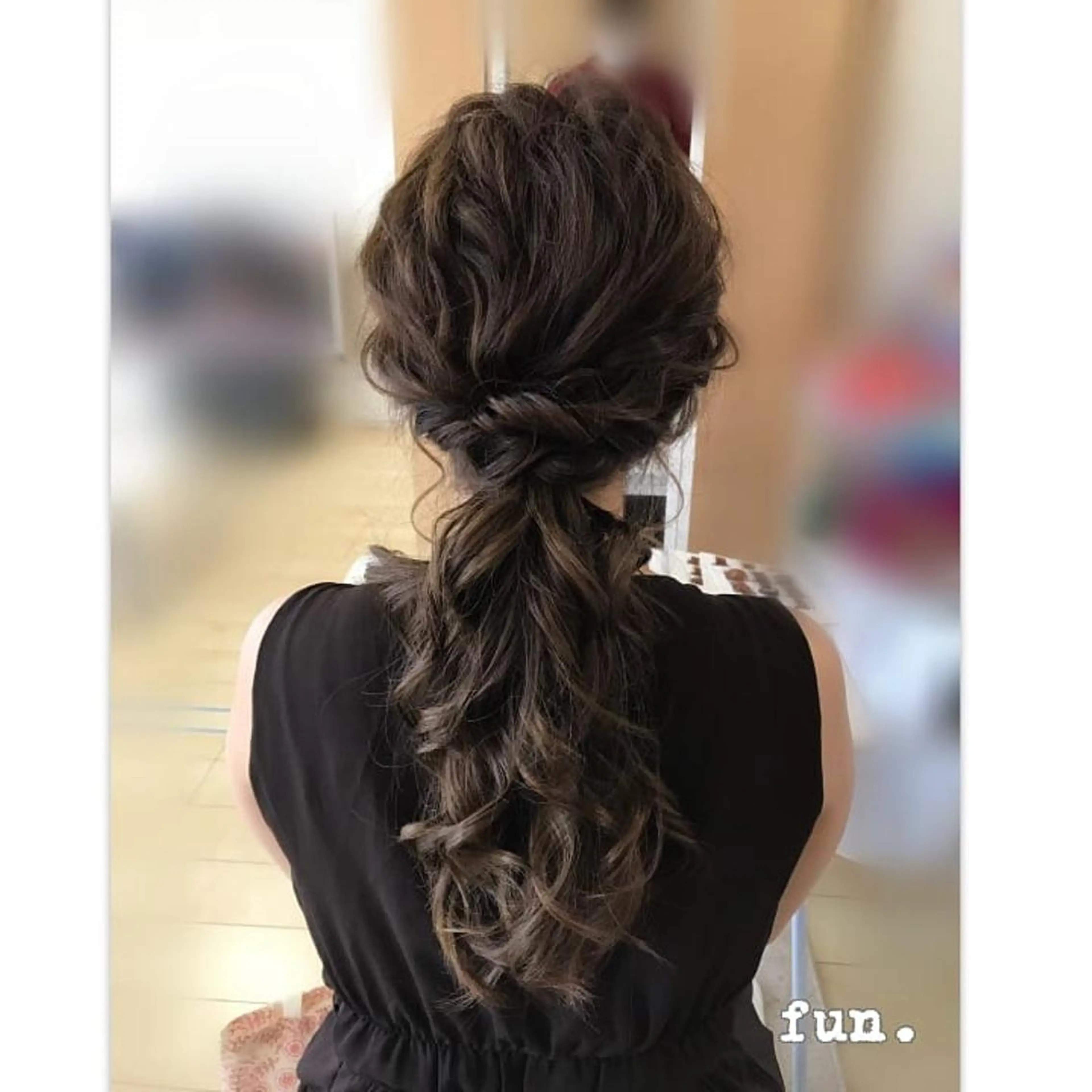 ロング ヘアアレンジ fun./ヘアセット /エクステ/着付のその他イメージ