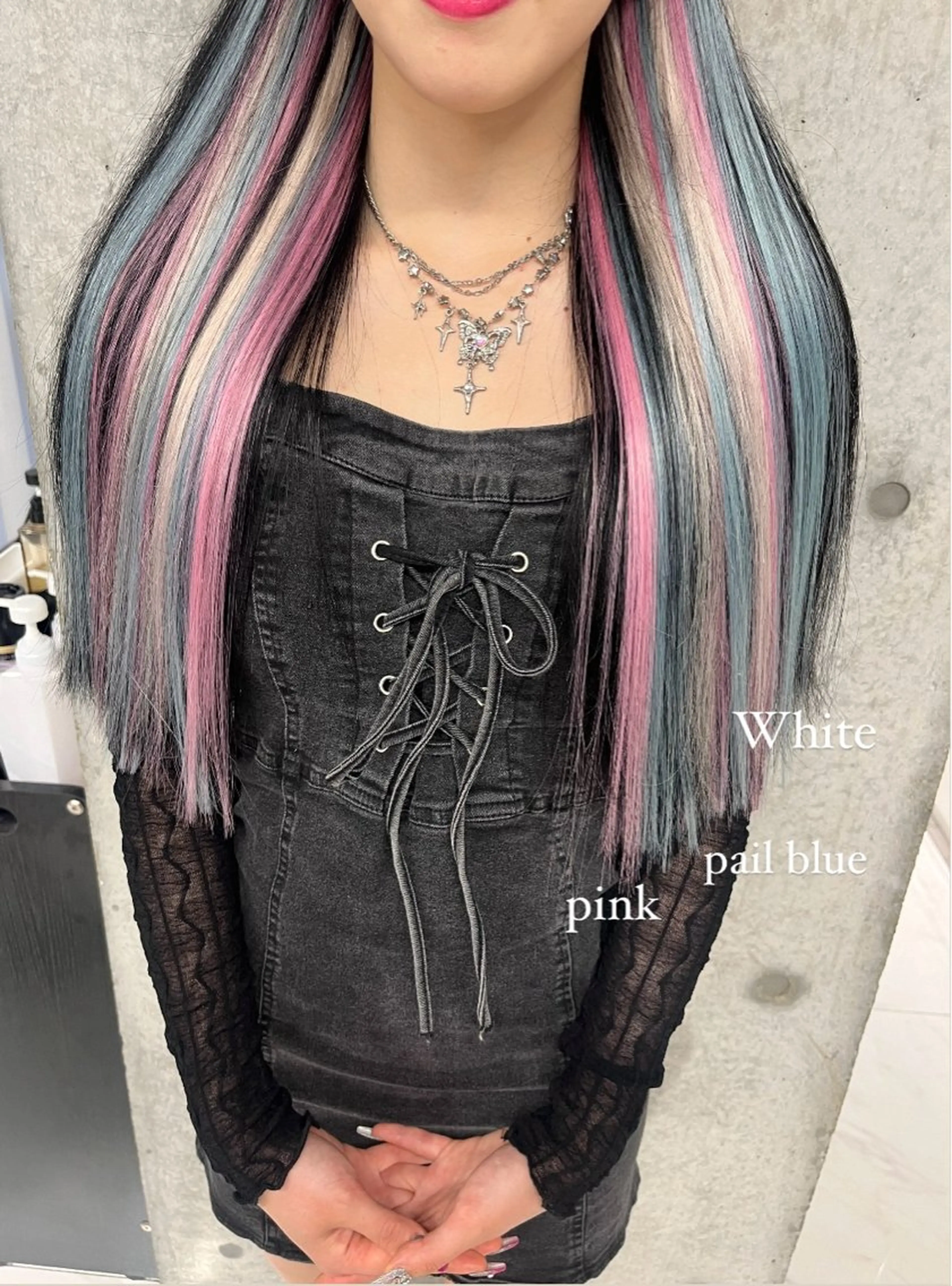 ロング エクステ エクステ りおな/髪質改善/ カラー /平尾のヘアスタイル