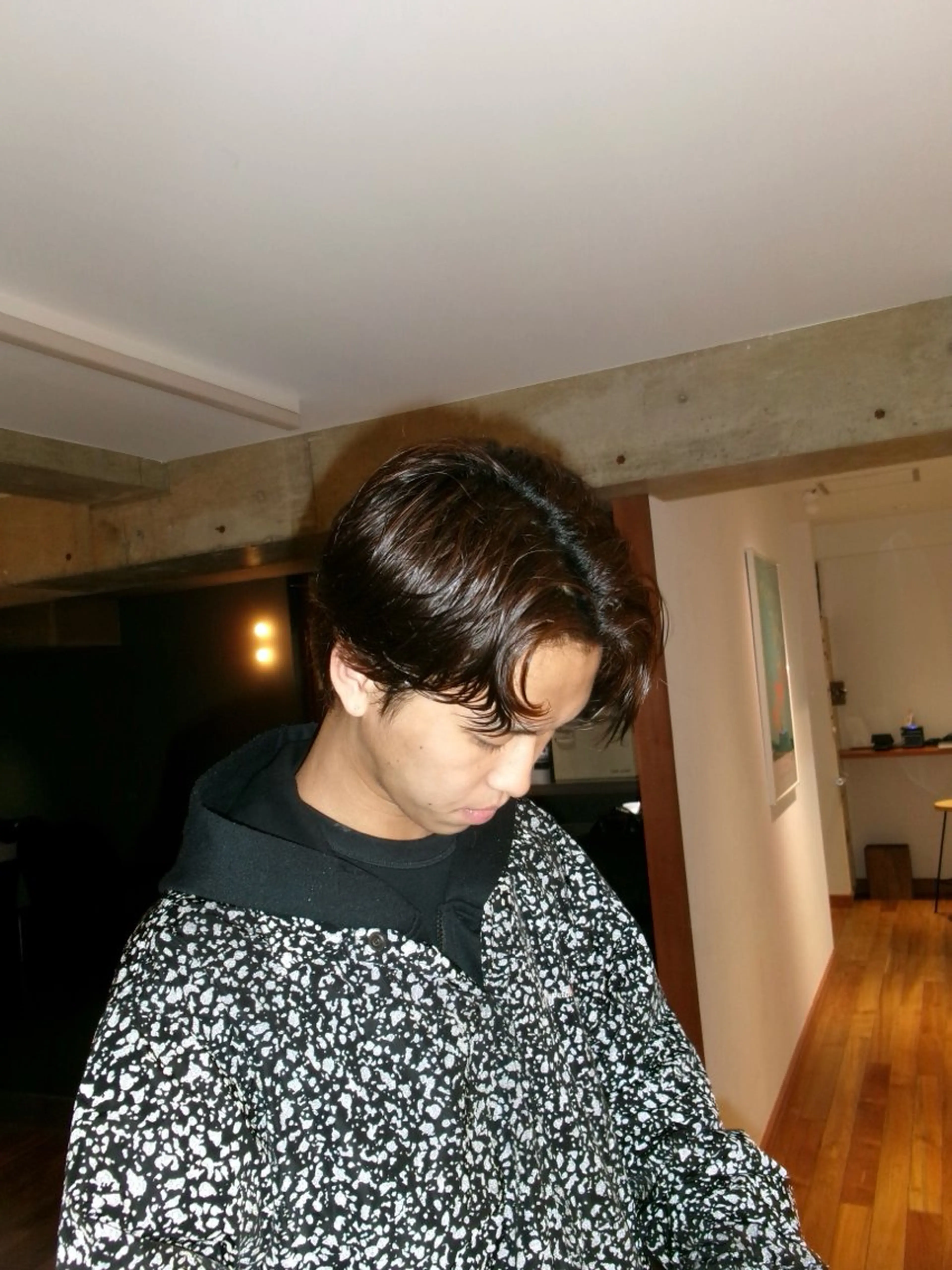 ショート メンズ センターパート THE DAY TOKYO  men’s cut 表参道/青山所属・メンズカット 髙橋創のヘアスタイル