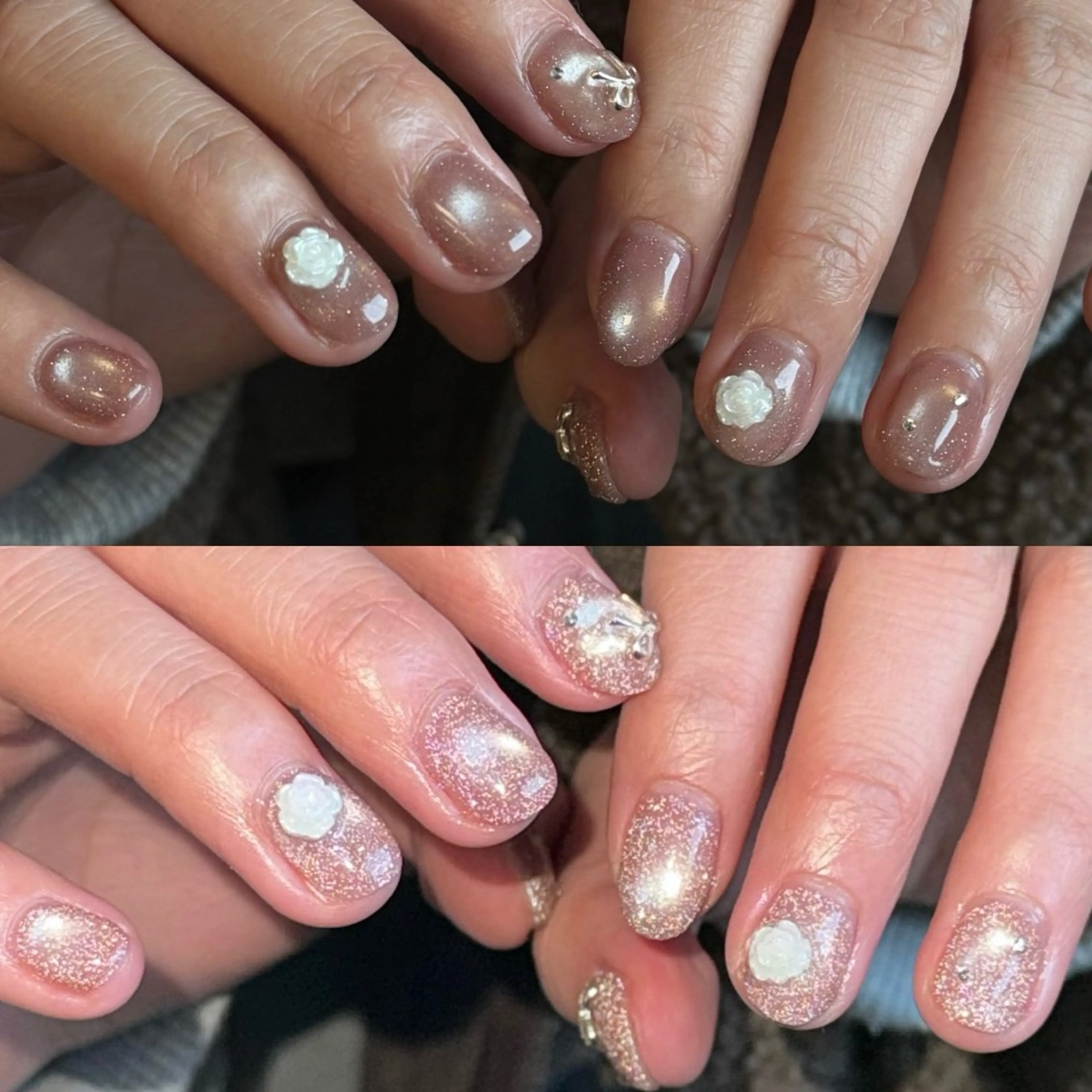 ネイル フラッシュネイル フラッシュマグ ハンドネイル AZ Nail aoiのネイルデザイン