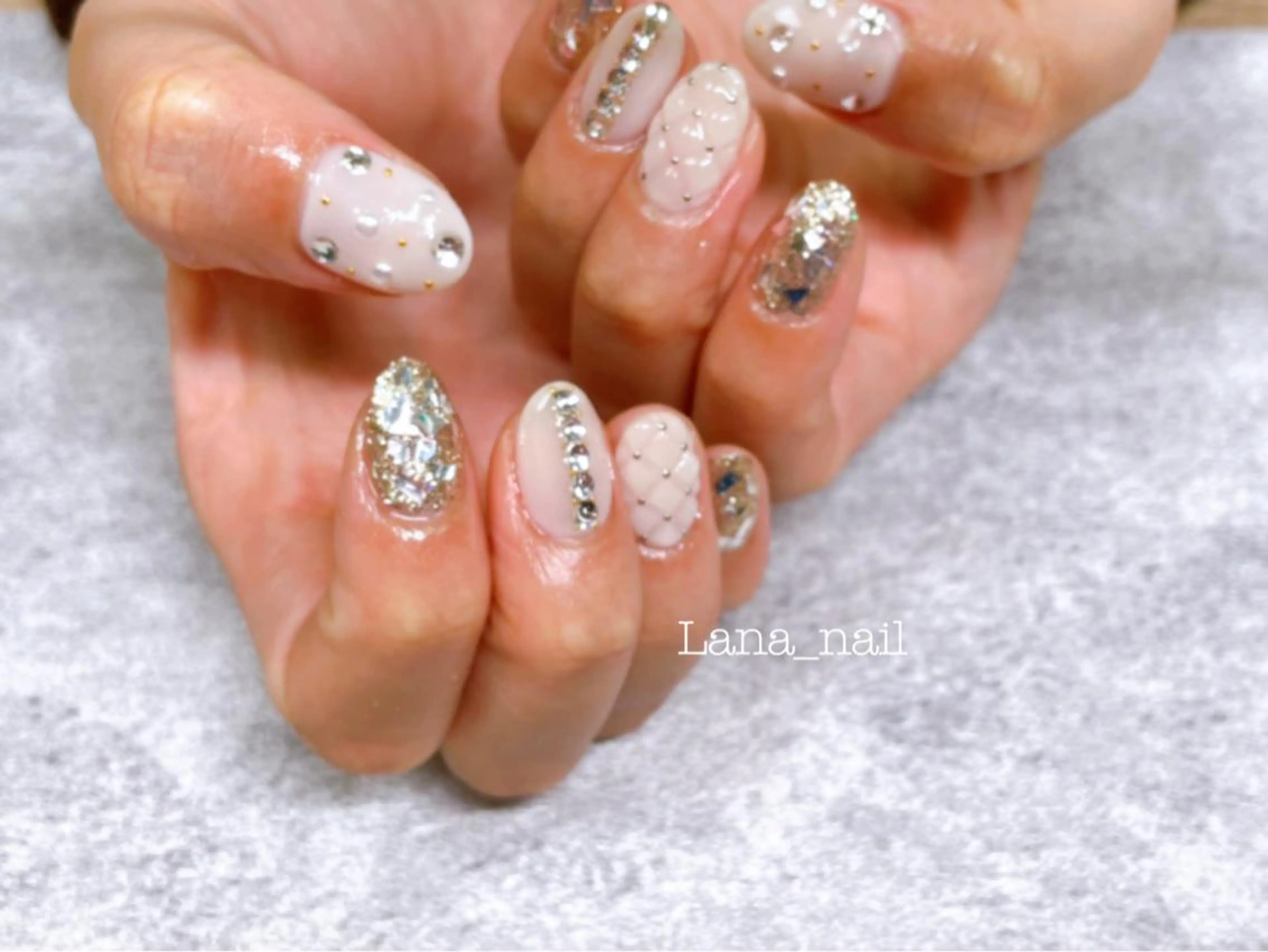 ネイル 持ち込み ハンドネイル Lana_ nailのネイルデザイン