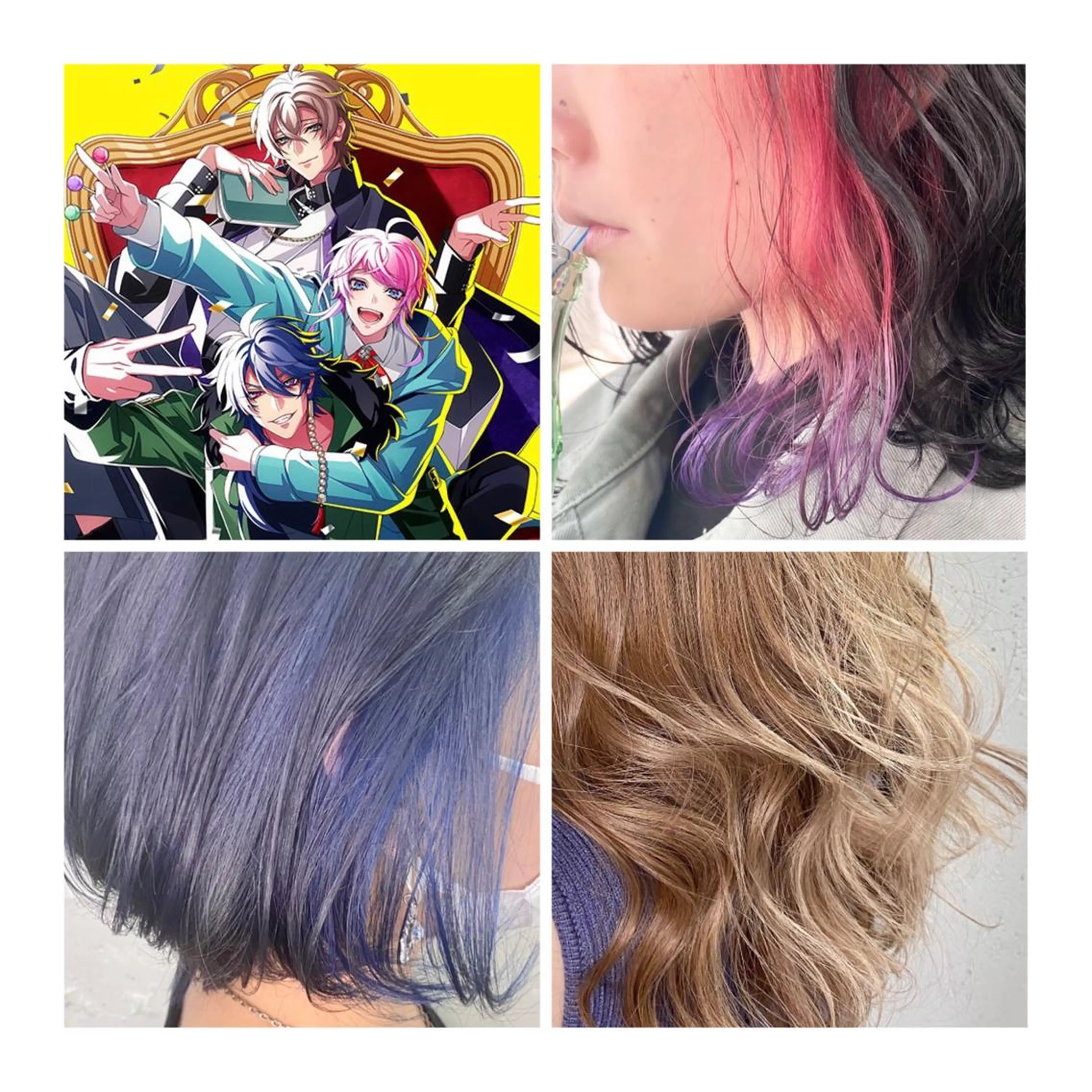 カラー TSUNO🦖 派手髪/オタク美容師のヘアスタイル