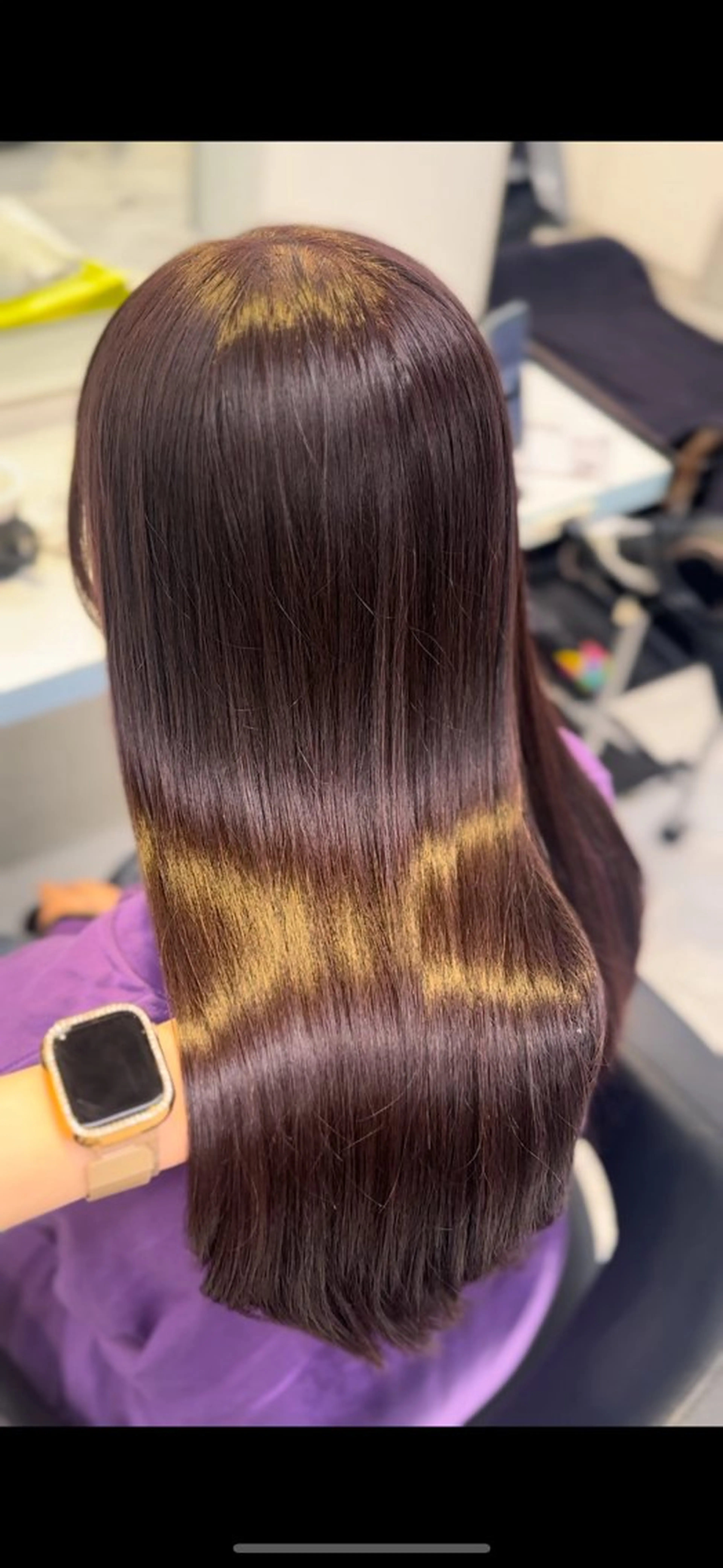 ロング カラー ♥️暖色カラ ー♥️由夏のヘアスタイル