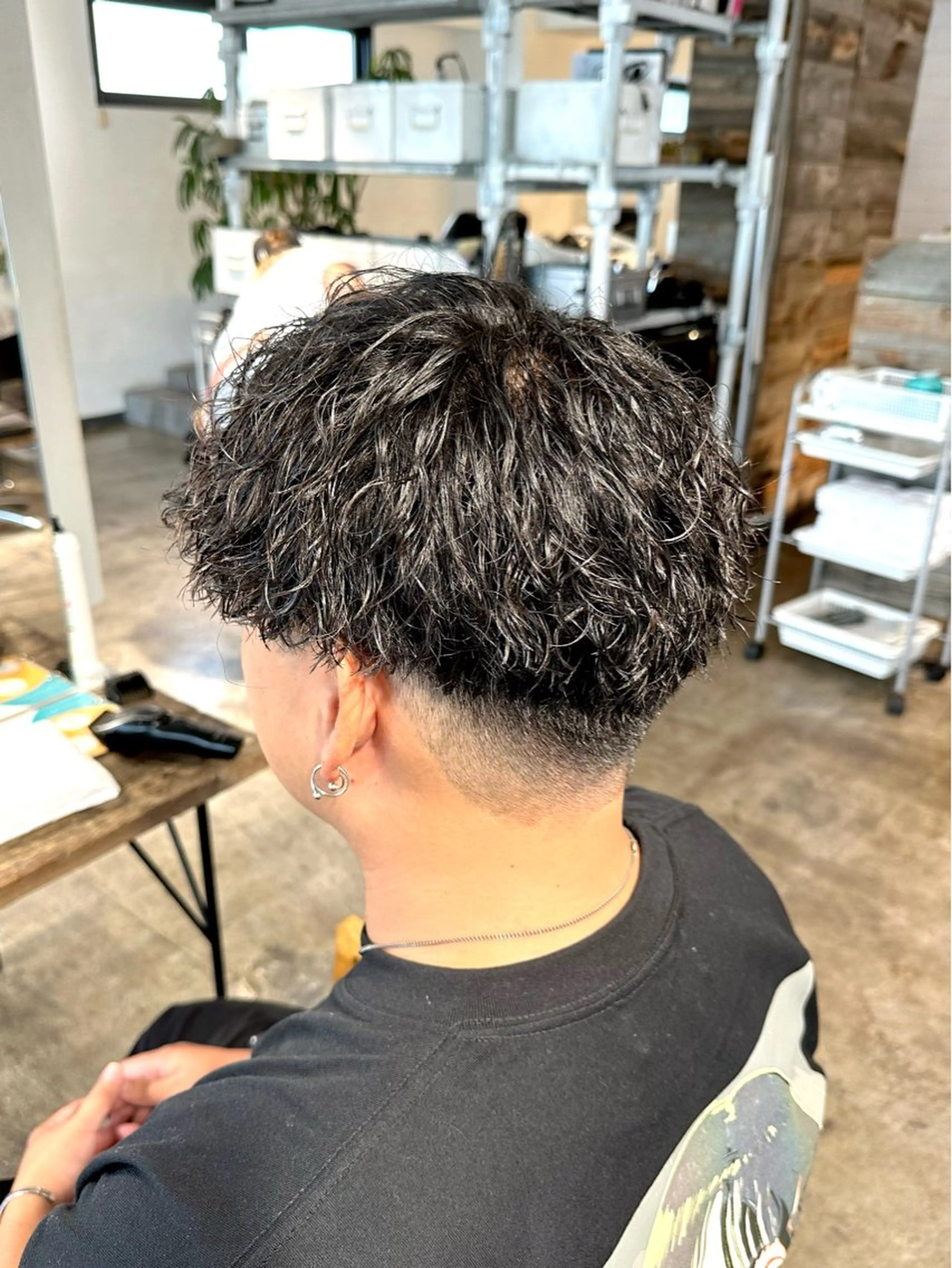 パーマ メンズ マッシュ メンズパーマ ツイストスパイラルパーマ スパイラルパーマ カット パーマ トリートメント 骨格補正施術/メンズ 専門美容師/YUYAのヘアスタイル