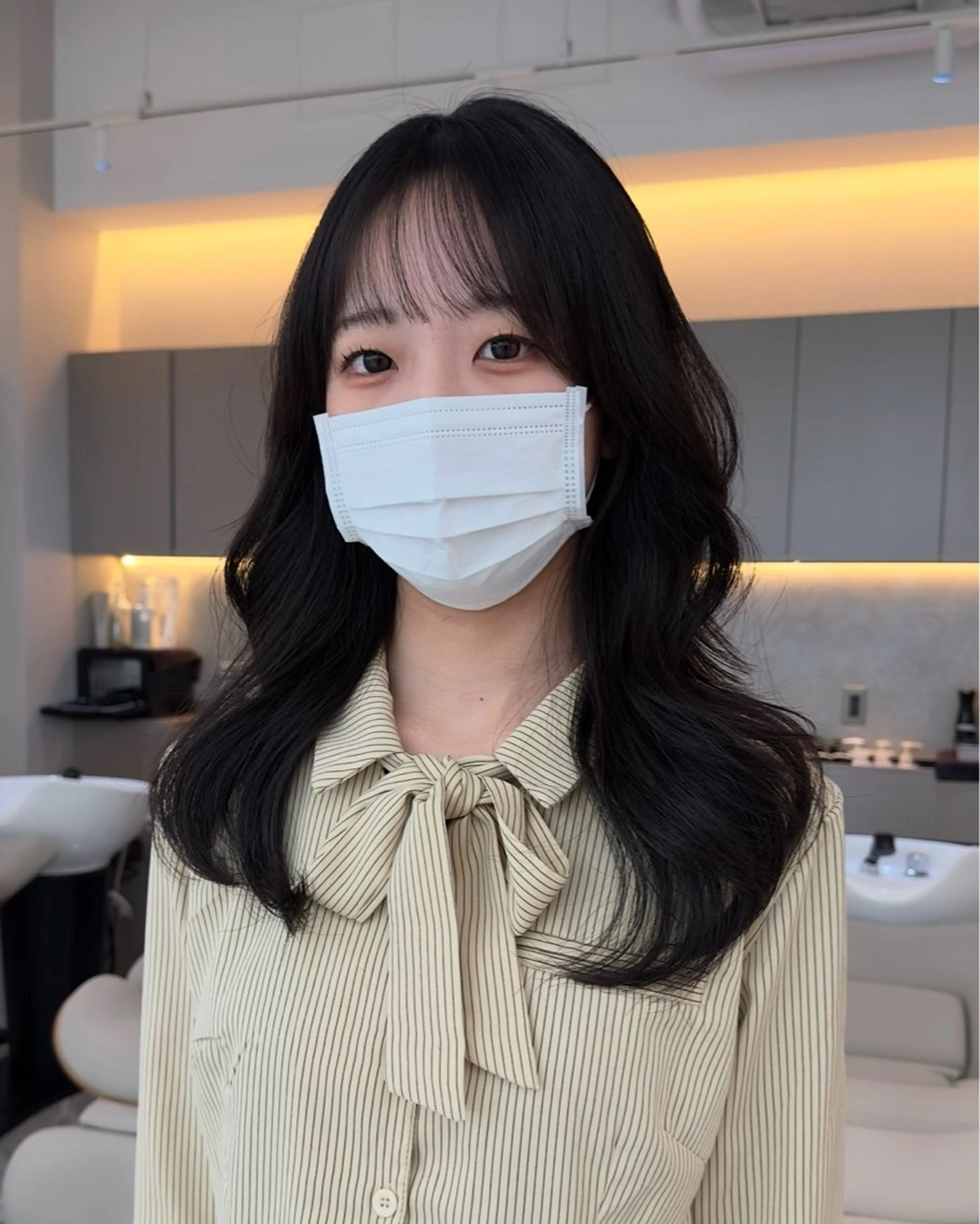 ロング レイヤーカット yume. COA GINZAのヘアスタイル