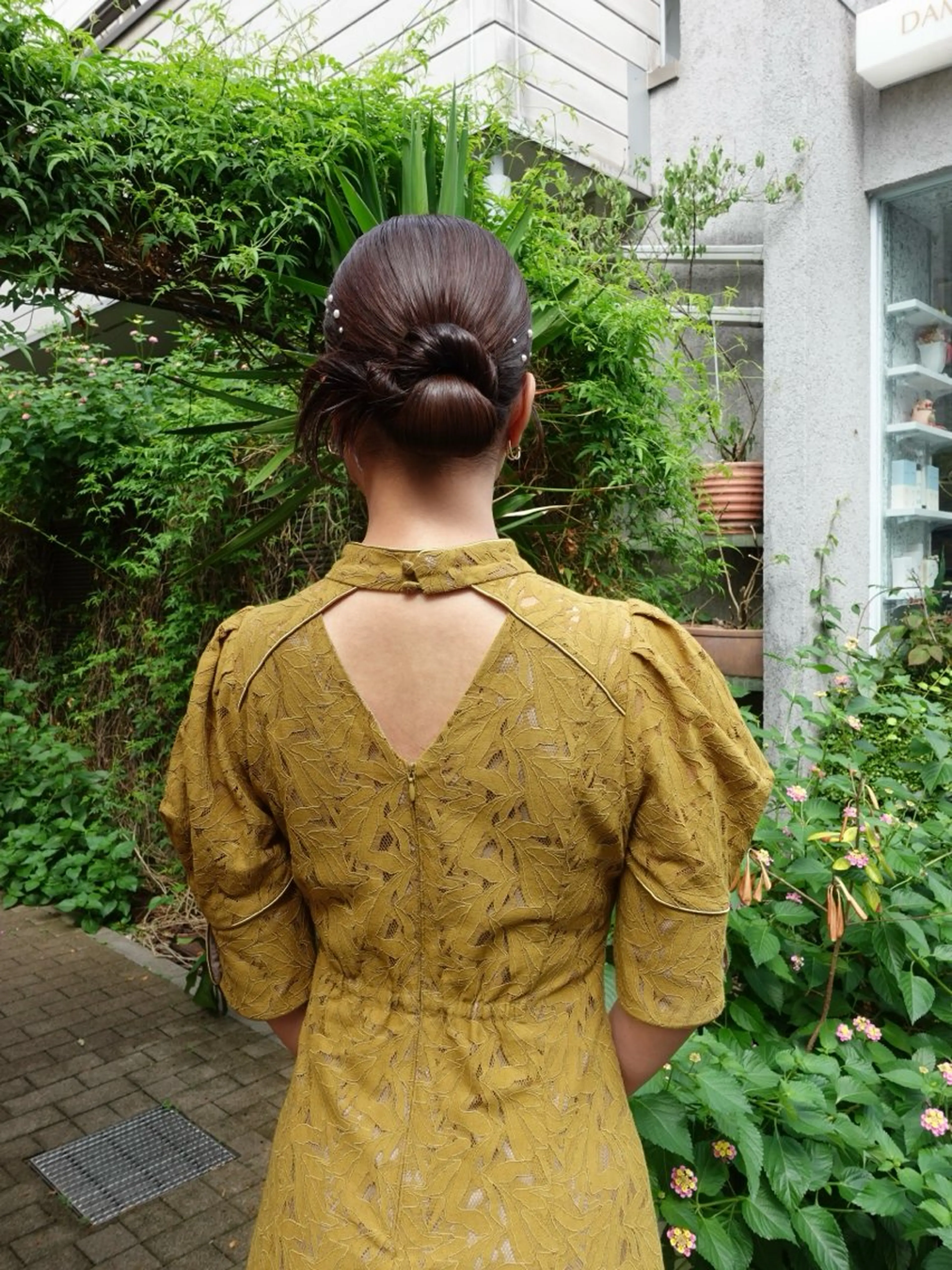 ロング ヘアアレンジ 結婚式・ブライダル ヘアセット mina 🌷のヘアスタイル