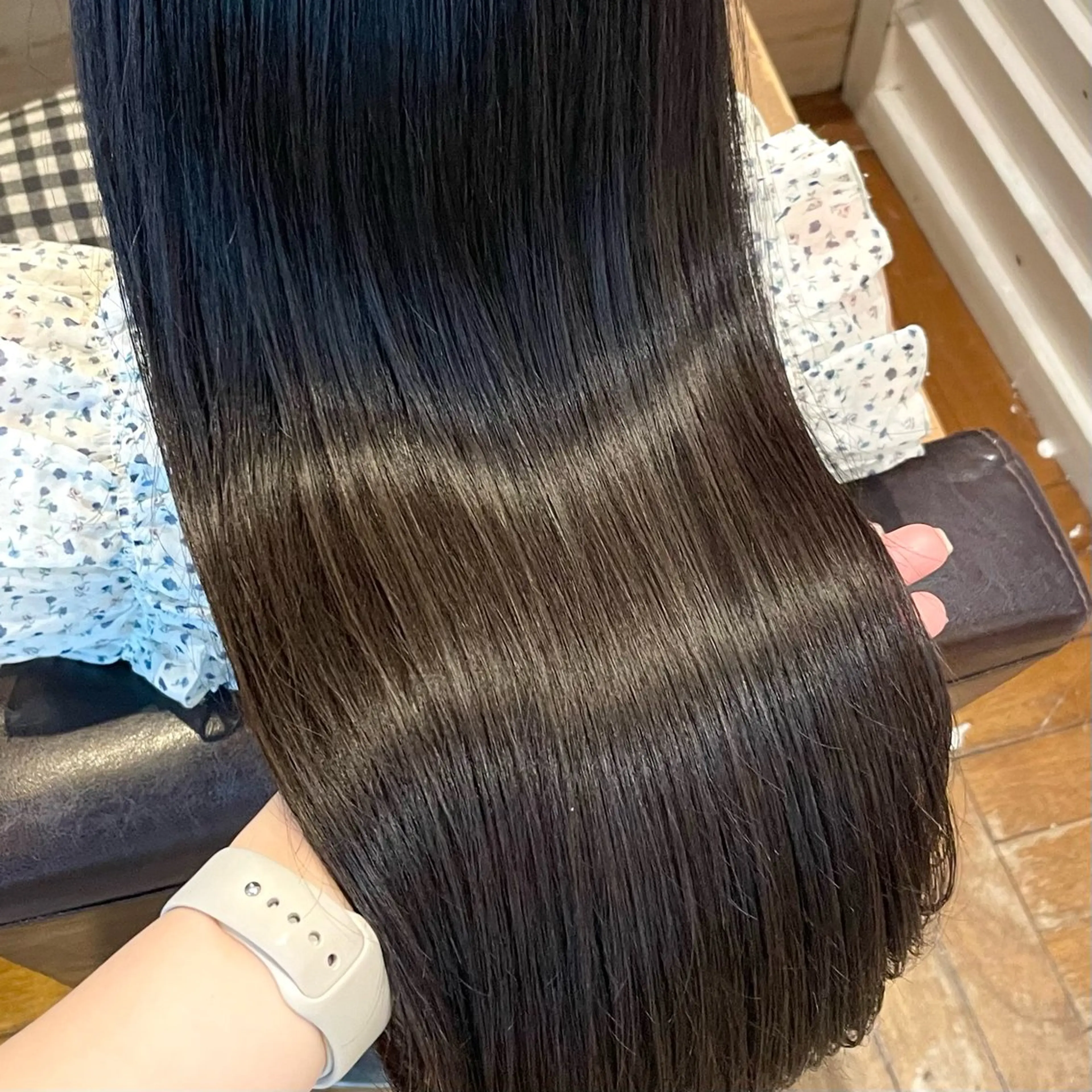 ロング トリートメント ボブ/縮毛矯正/レイ ヤー♡Natsukiのヘアスタイル