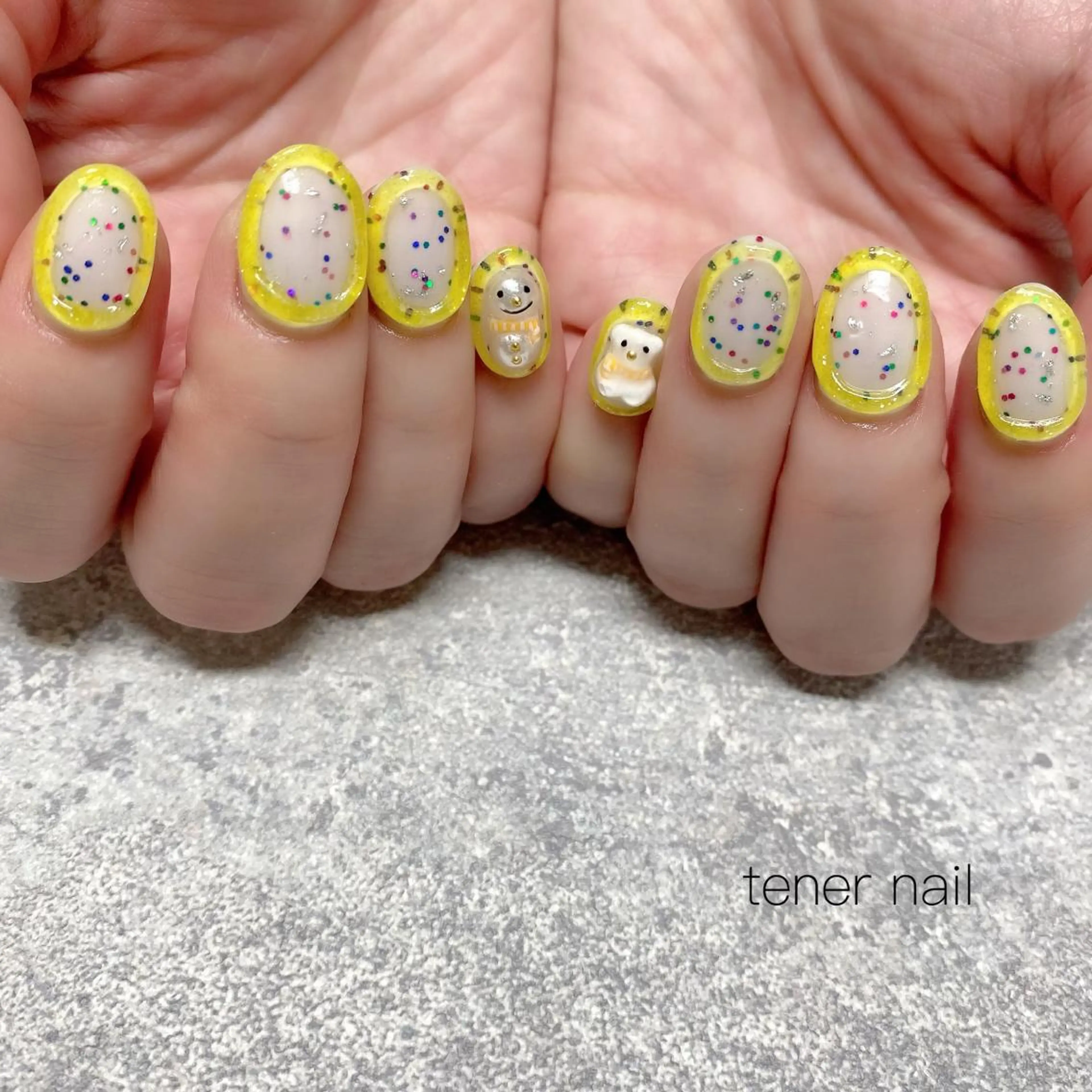 ネイル ぷっくりネイル tener  nail  テネルネイル所属・テネルネイル tener nailのネイルデザイン