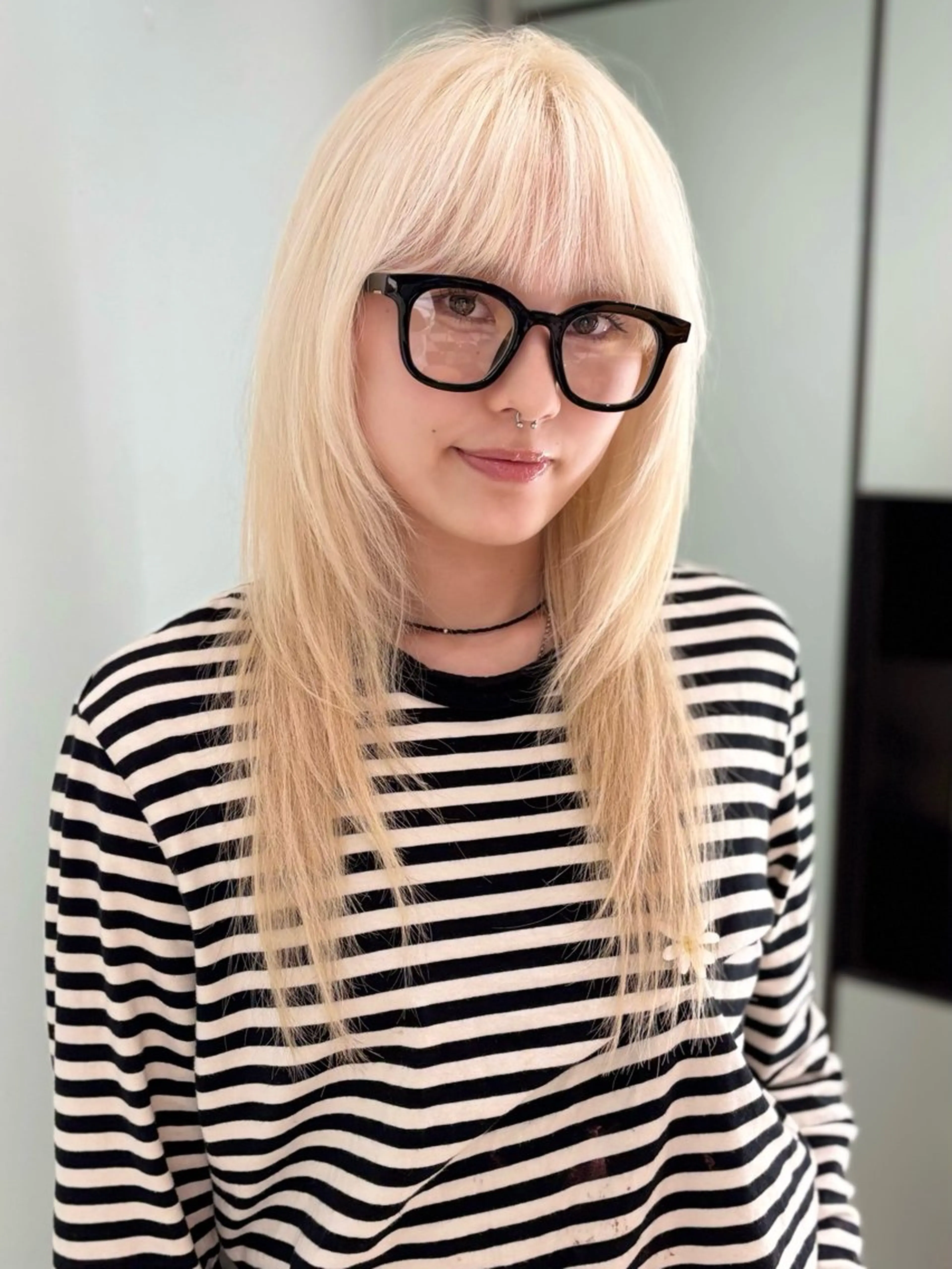 ロング カラー カット レイヤーカット/ブリ ーチ/motokiのヘアスタイル