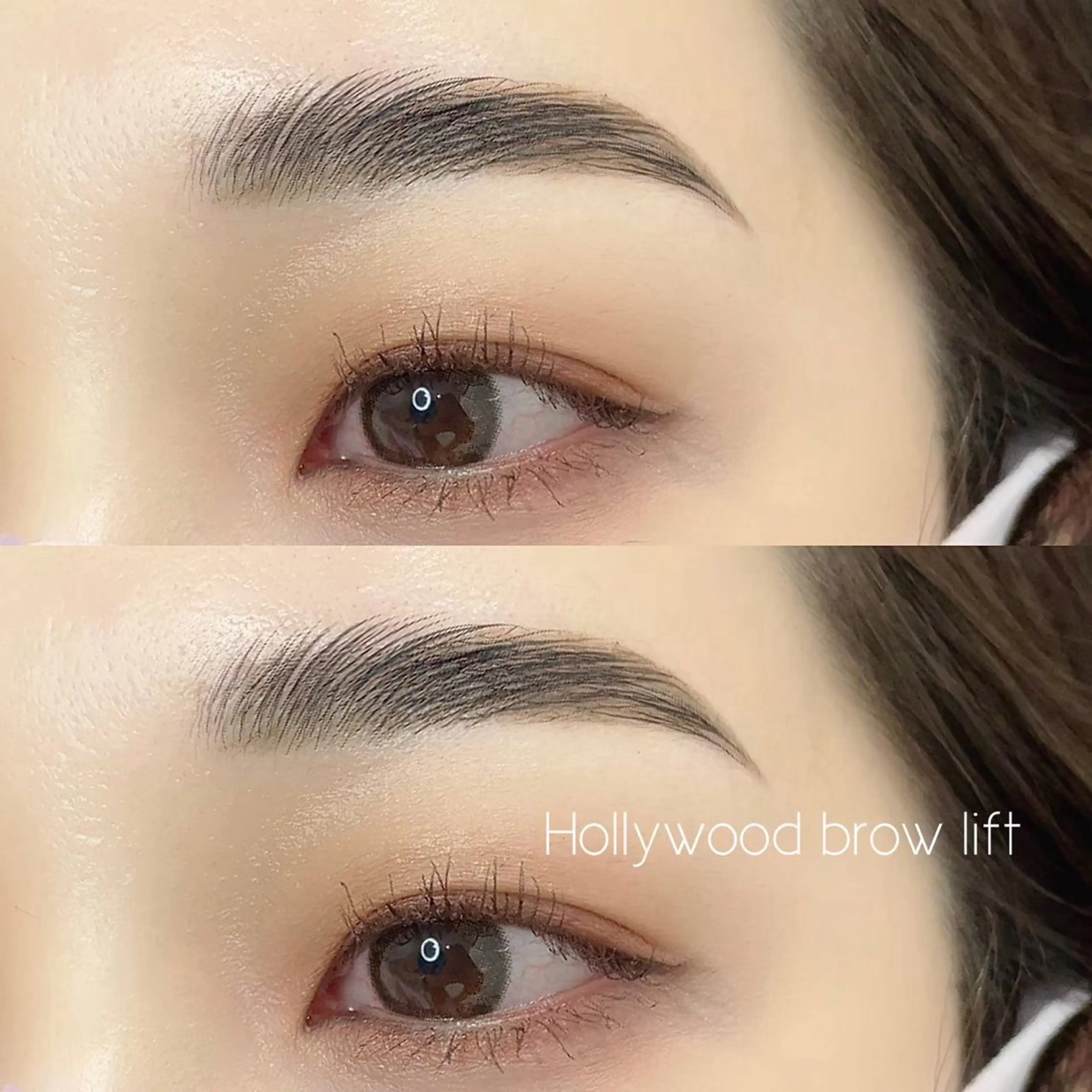 【学割U24】ハリウッドブロウリフト+美眉アイブロウWAX+眉メイク仕上げ¥4700の写真