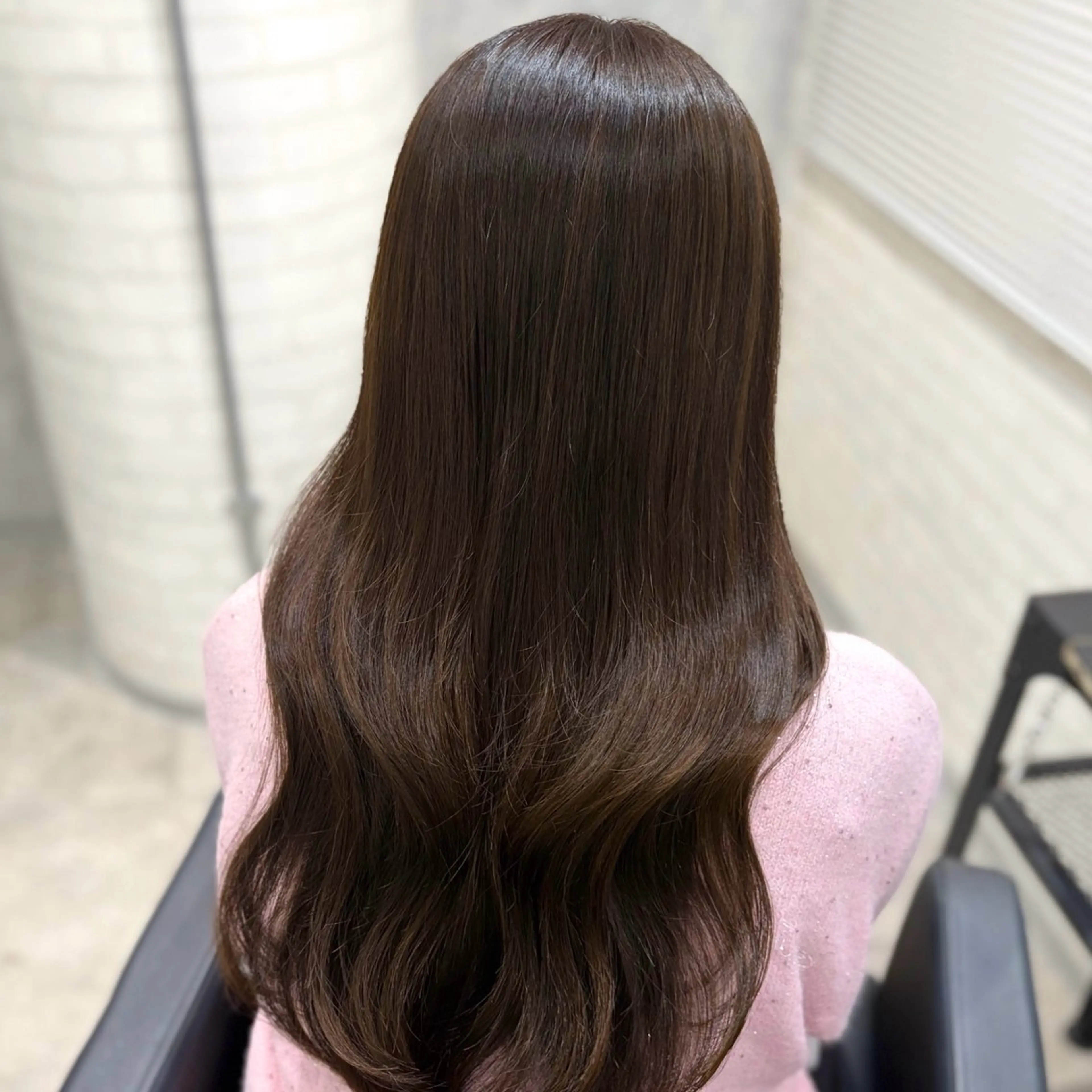 ロング カラー 透明感カラー カット ヘアカラー トリートメント shiori/透明感 /顔周り/髪質改善のヘアスタイル