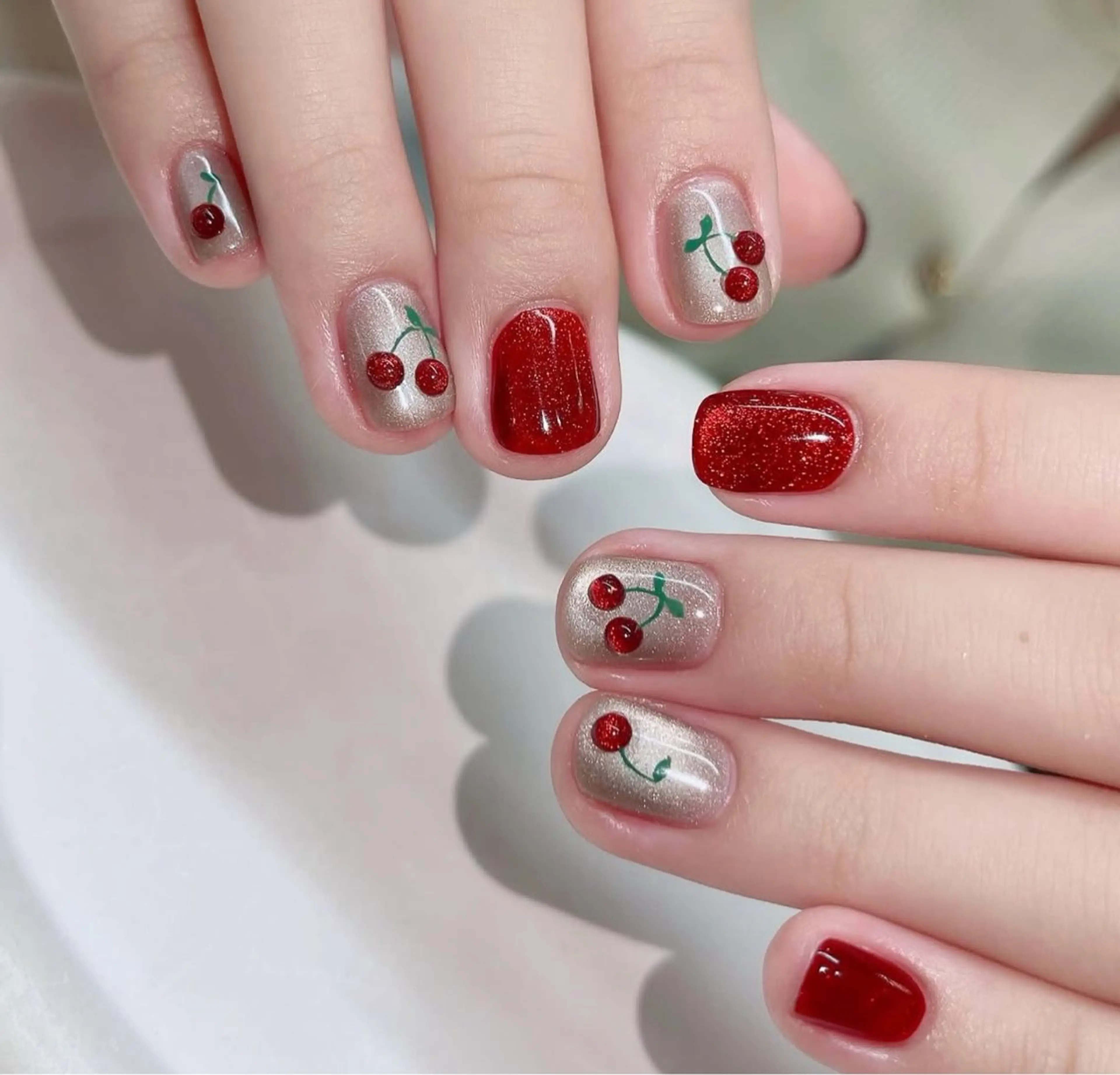 ネイル 韓国ネイル 持ち込み ニュアンスネイル ネイルチップ ハンドネイル TABI ANA.CHUOのネイルデザイン