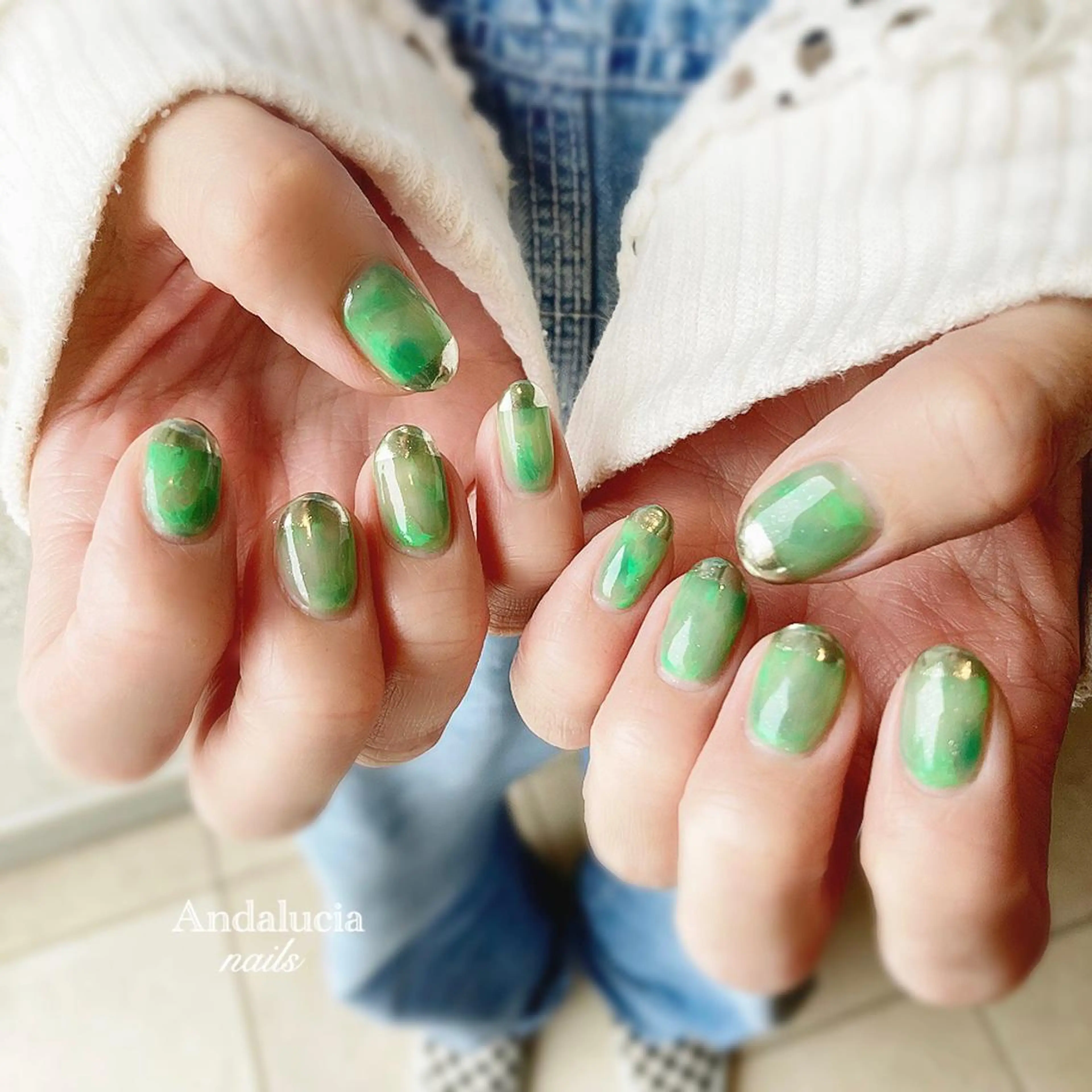 ネイル ハンドネイル Andalucia nailsのネイルデザイン