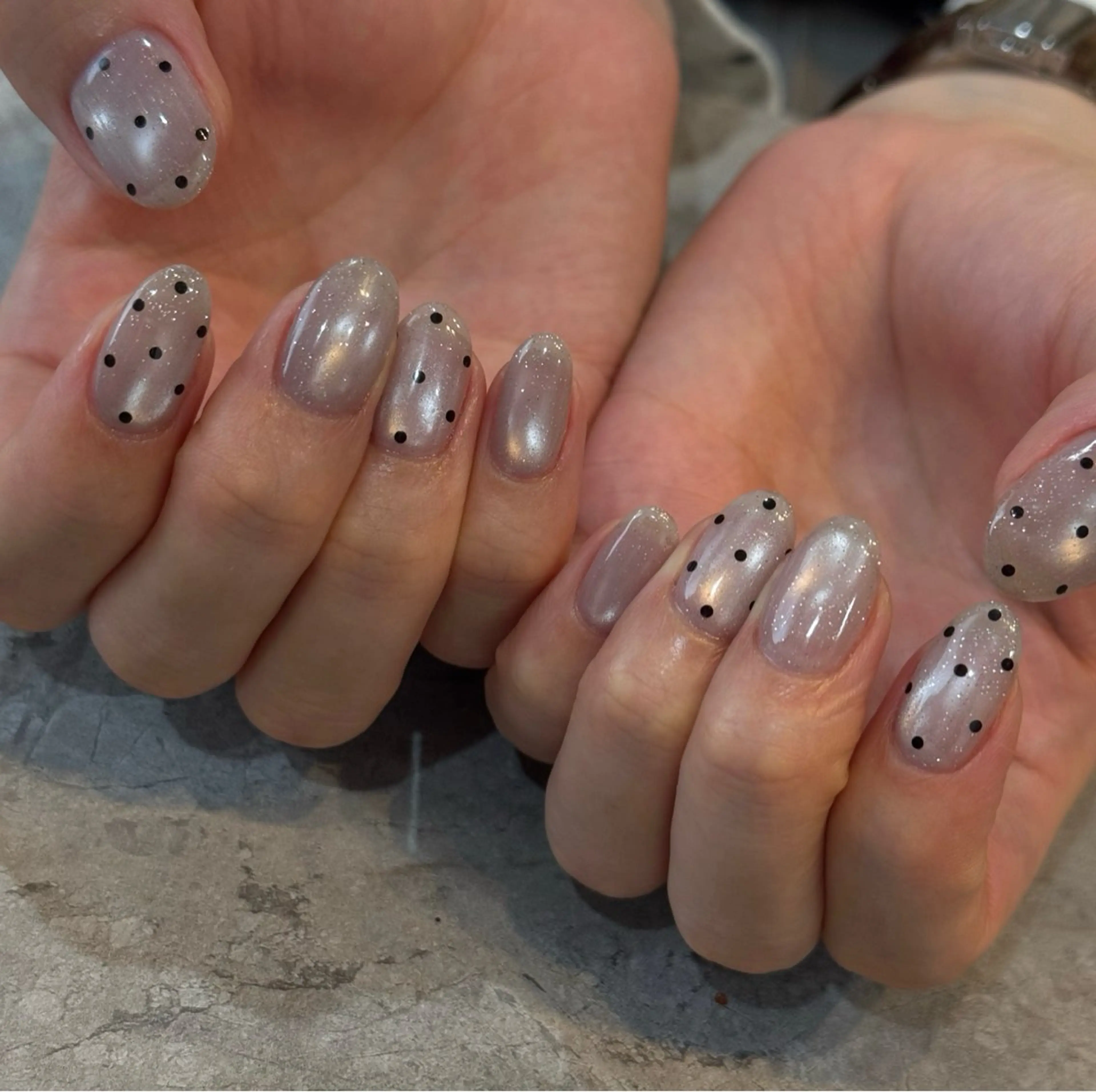 ネイル ドット ハンドネイル Blé nailのネイルデザイン