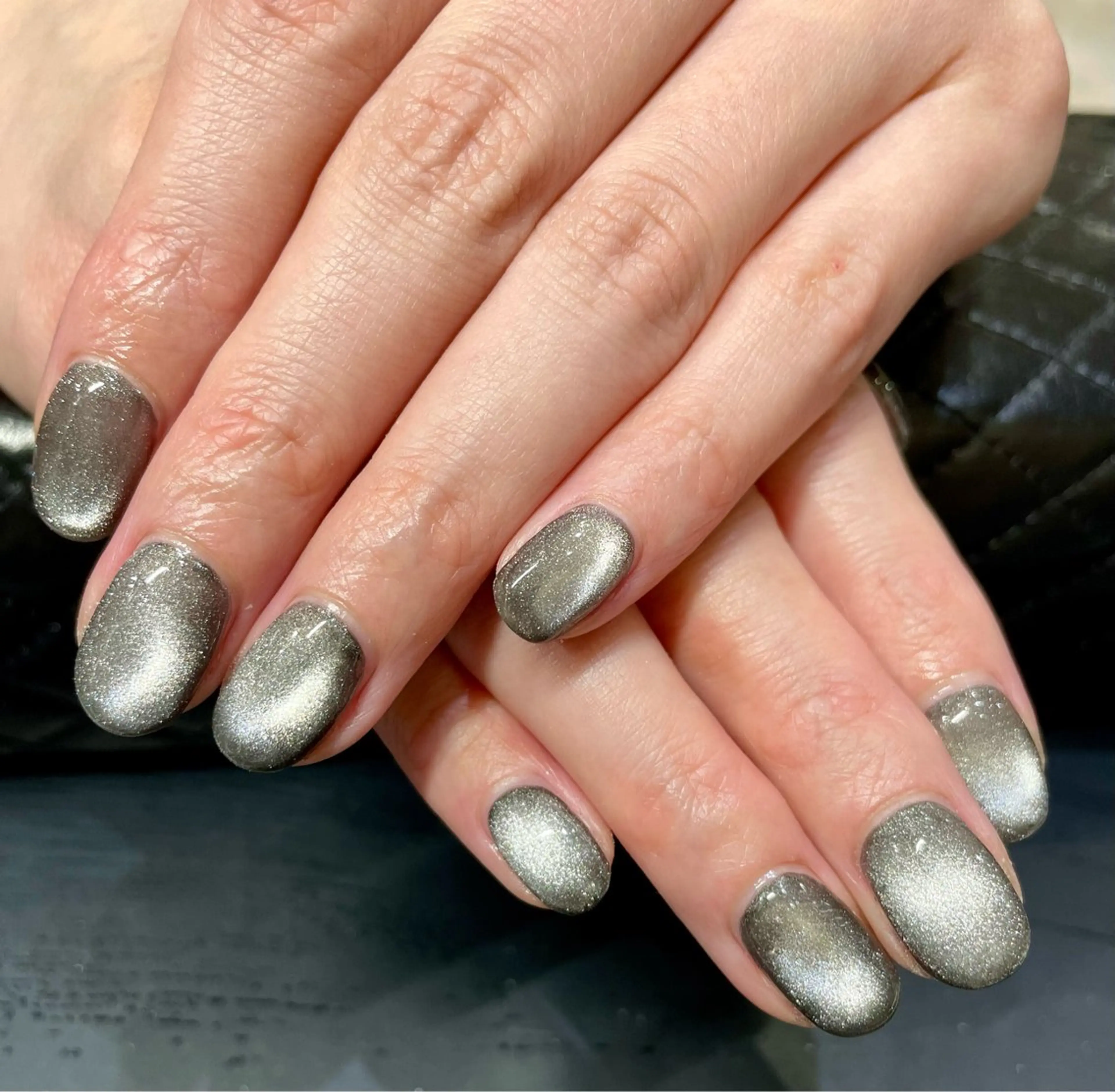 マグネットオフなし オフィスネイルの写真