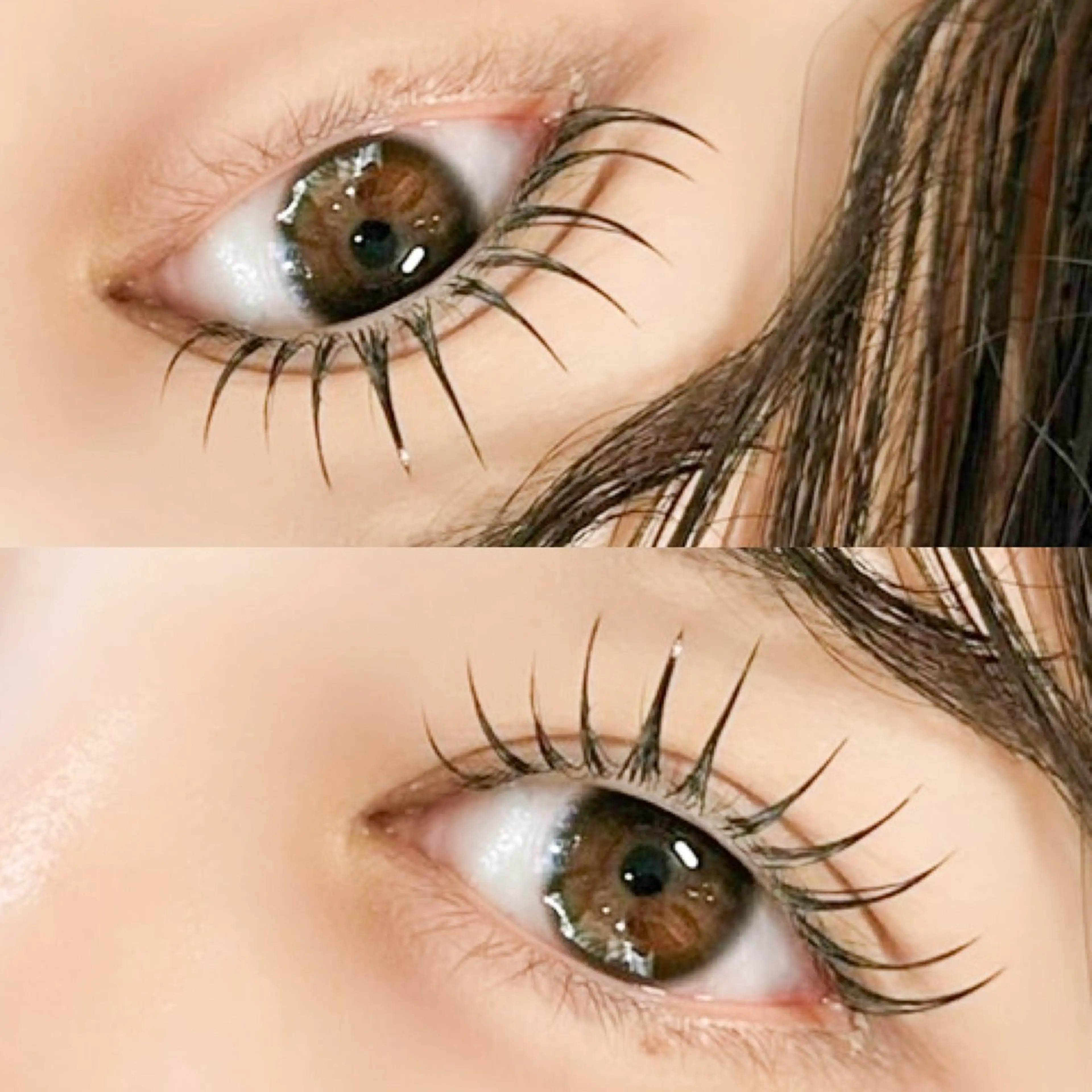 マツエク・マツパ パリジェンヌラッシュリフト Aprilush🦋 Cieloのマツエク・マツパデザイン