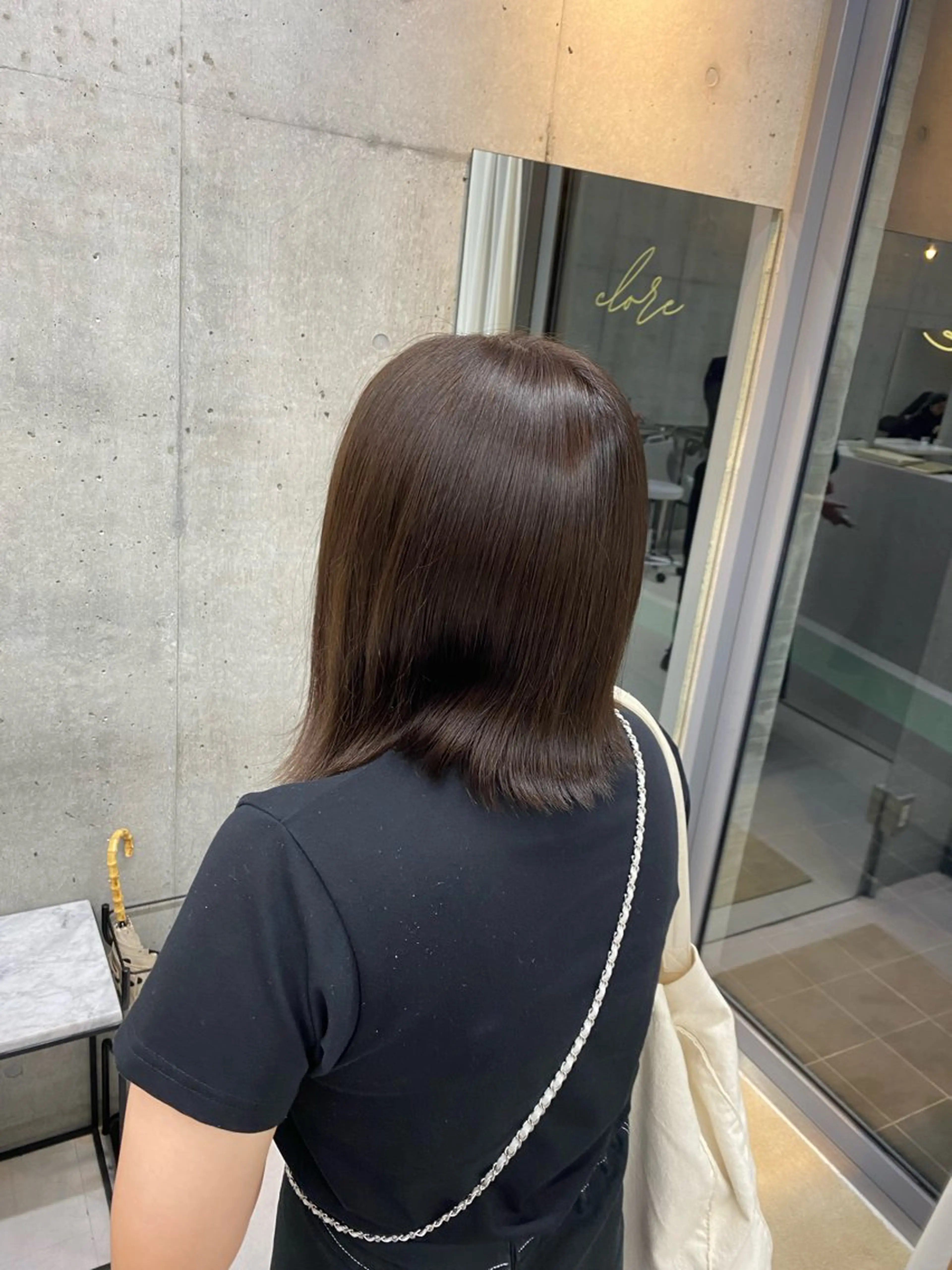 ミディアム うる艶ヘア♡韓国好き 透明感　shotaのヘアスタイル