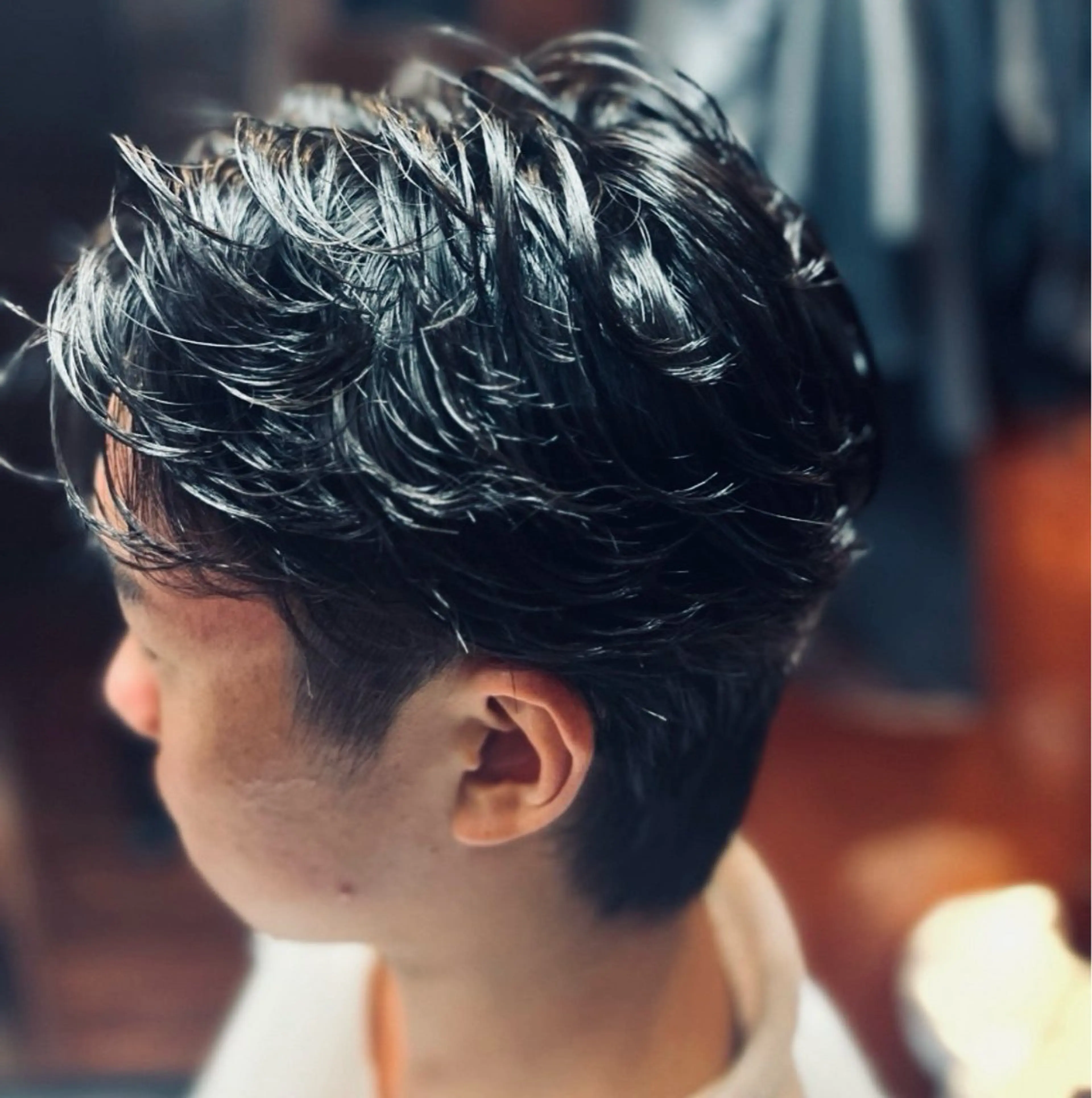 ミディアム メンズ ヒロ銀座バーバーショップ秋葉原店所属・堀 真人のヘアスタイル