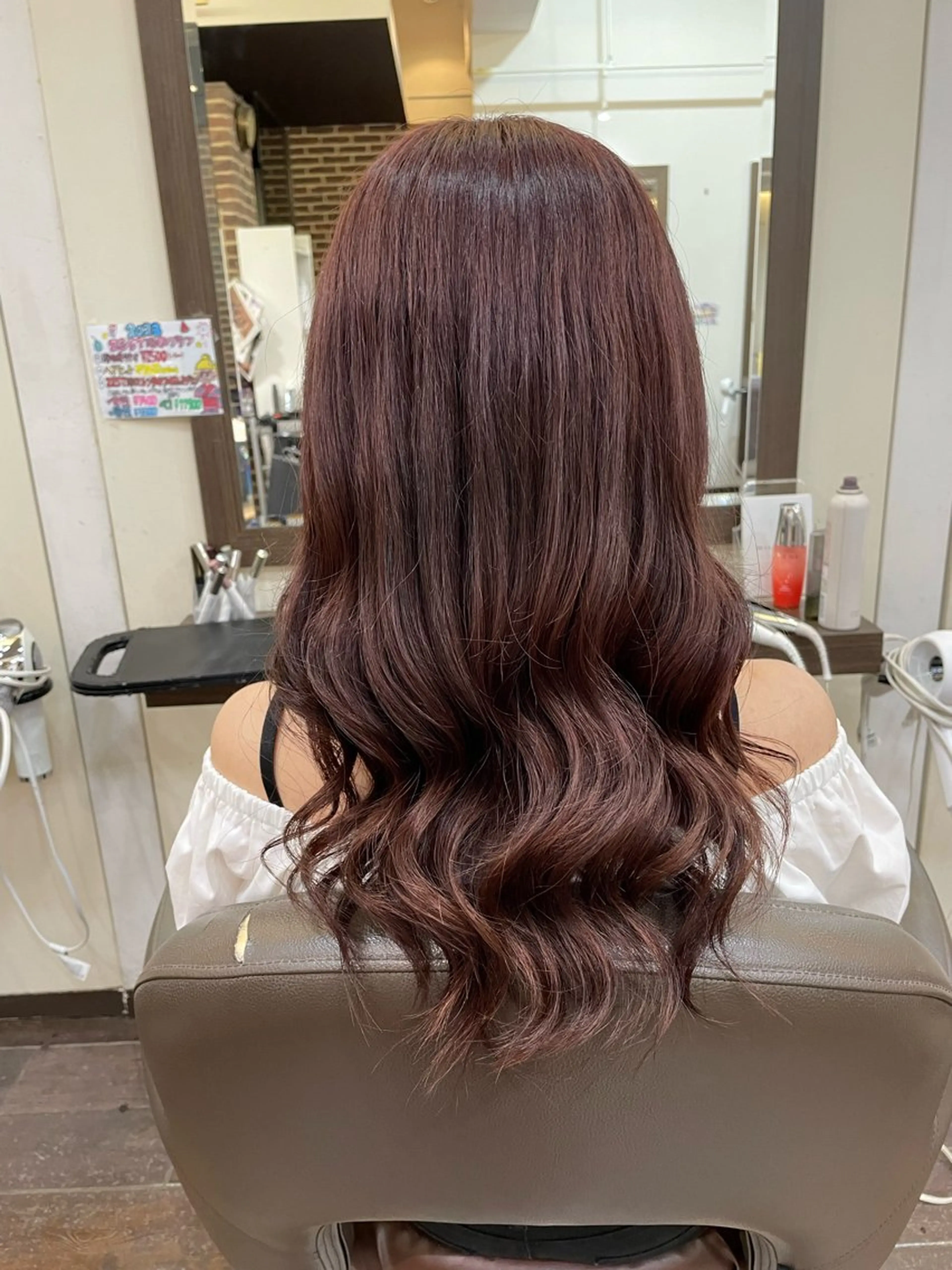 ミディアム カラー ブリーチ ケアブリーチ ダブルカラー イヤリングカラー グラデーションカラー ‪るか/‪透明感 カラー/アレンジのヘアスタイル