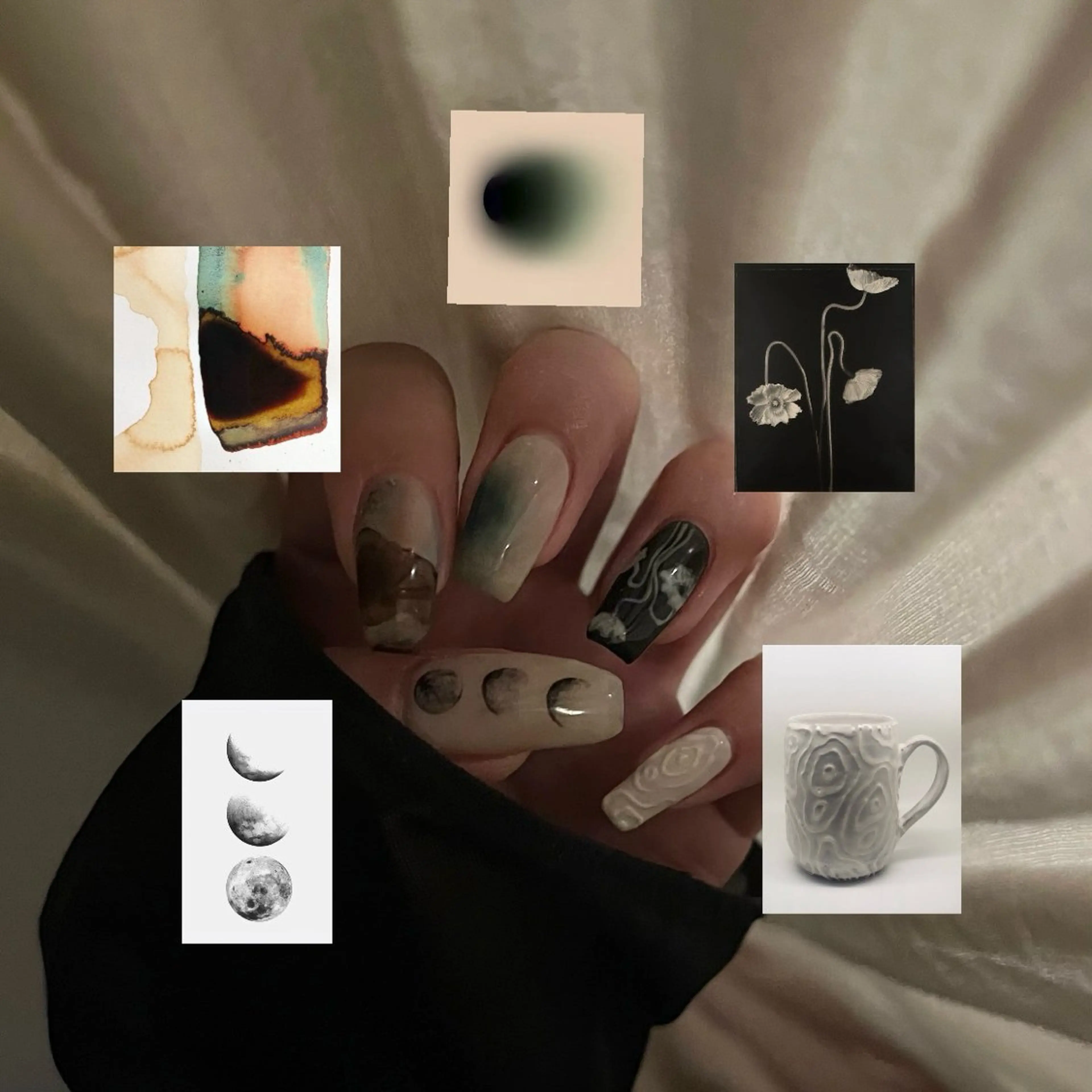 ネイル ハンドネイル 岩本 杏のネイルデザイン