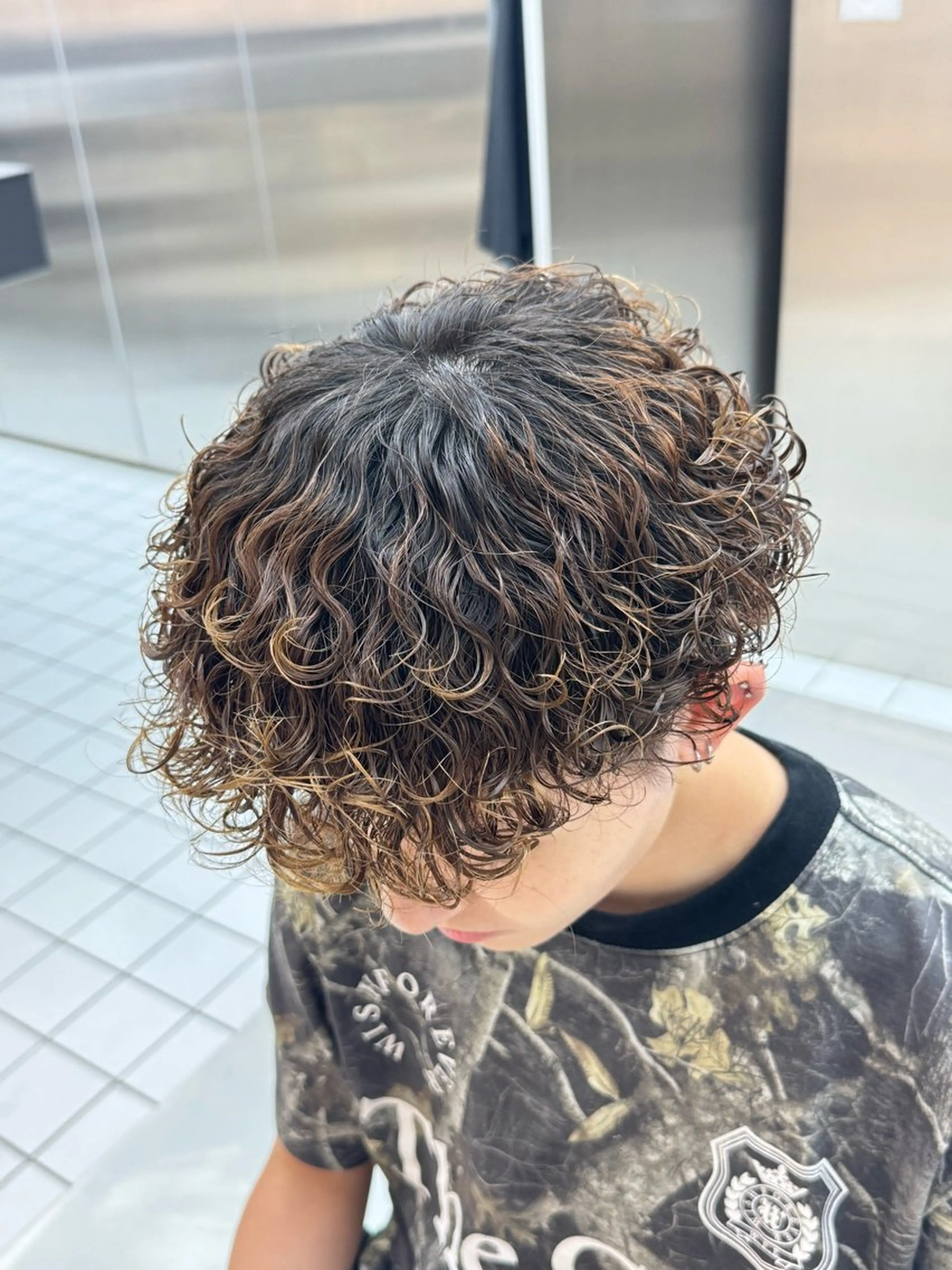 ショート パーマ カット パーマ fifth 児玉達哉 当日予約🙆のヘアスタイル